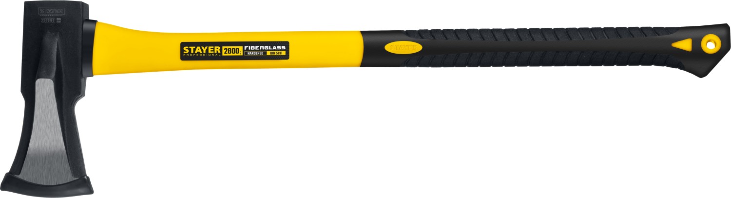 STAYER FIBERGLASS, 2000/2800 г, 680 мм, кованый топор-колун, Professional (20623-20) — фото 4