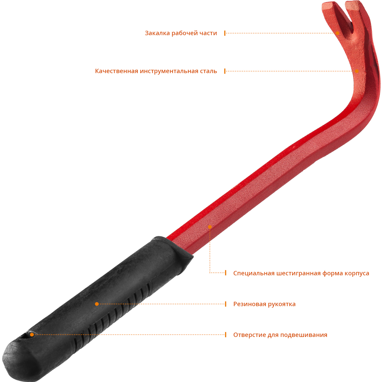 STAYER 300 мм, гвоздодер с рукояткой (2160-30) — фото 2