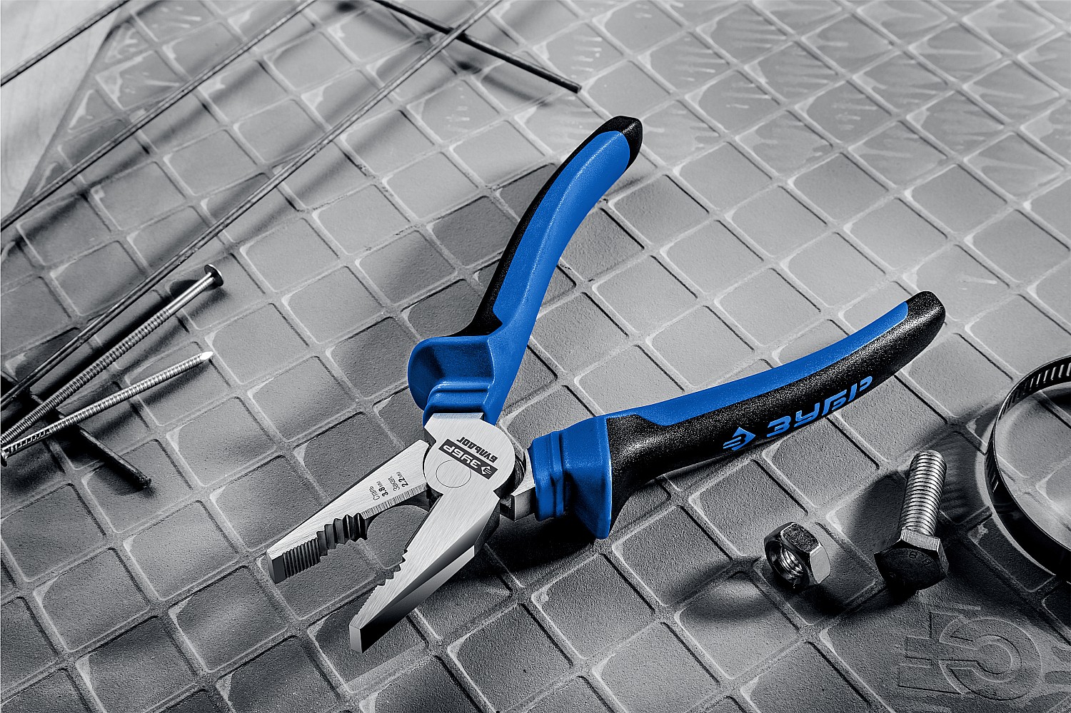 ЗУБР 200 мм, плоскогубцы, Профессионал (2201-1-20) — фото 5