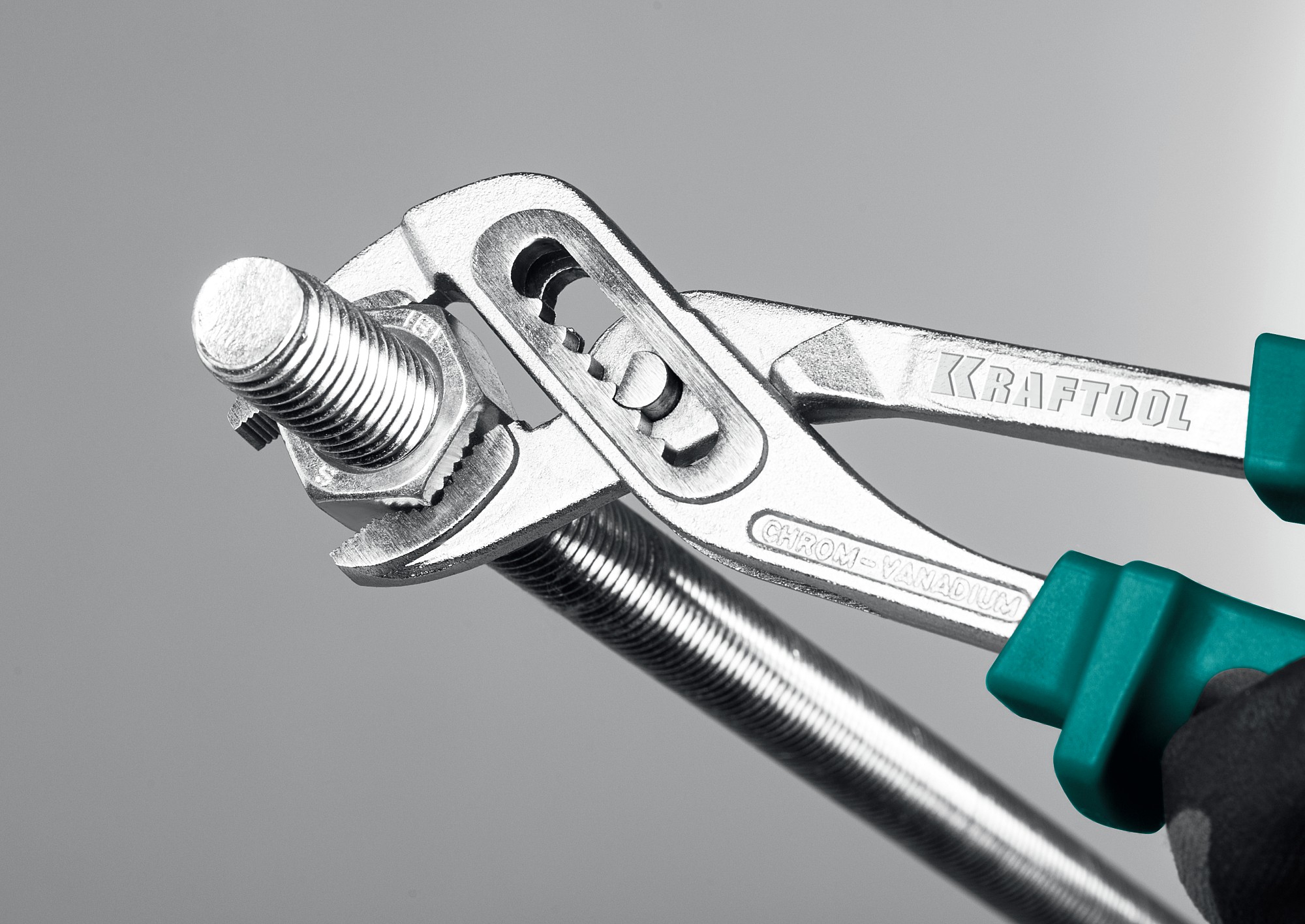 KRAFTOOL Kraft-Max, 250 мм, переставные клещи (22011-10-25) — фото 5