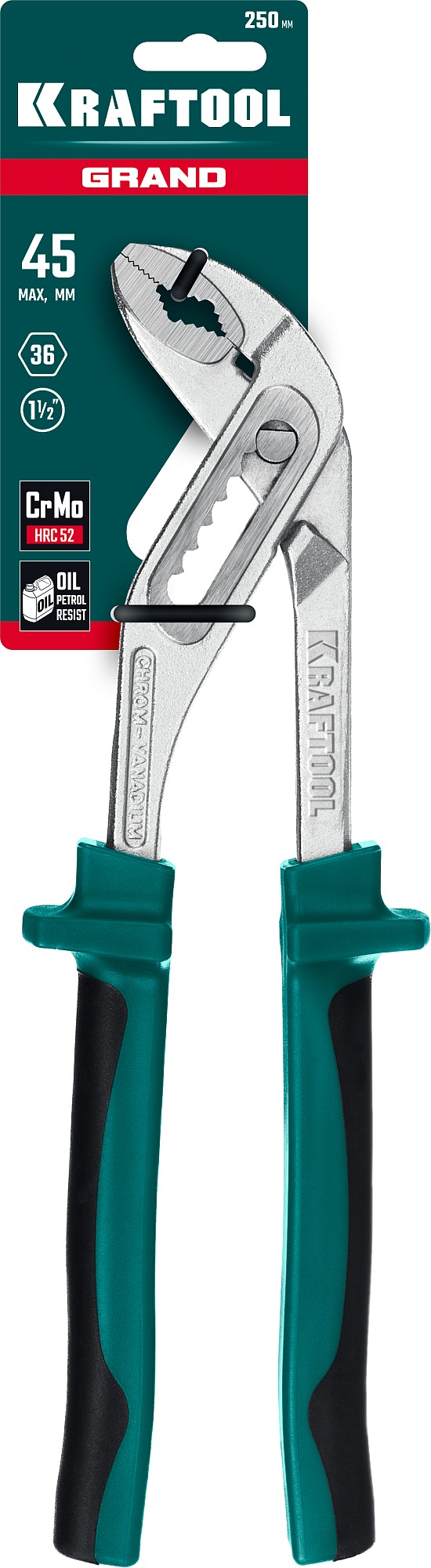 KRAFTOOL Kraft-Max, 250 мм, переставные клещи (22011-10-25) — фото 6