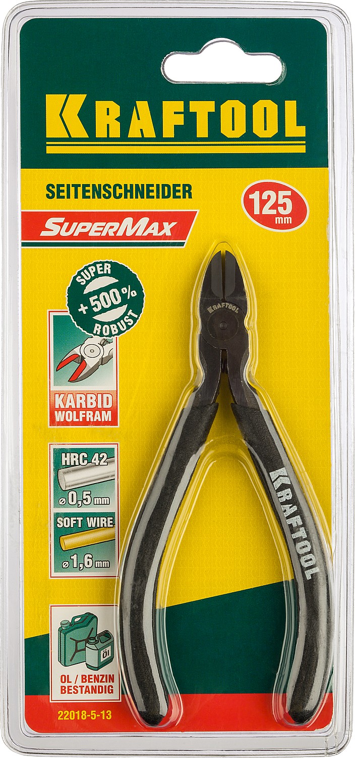 KRAFTOOL KarbMax, 125 мм, бокорезы твердосплавные (22018-5-13) — фото 9