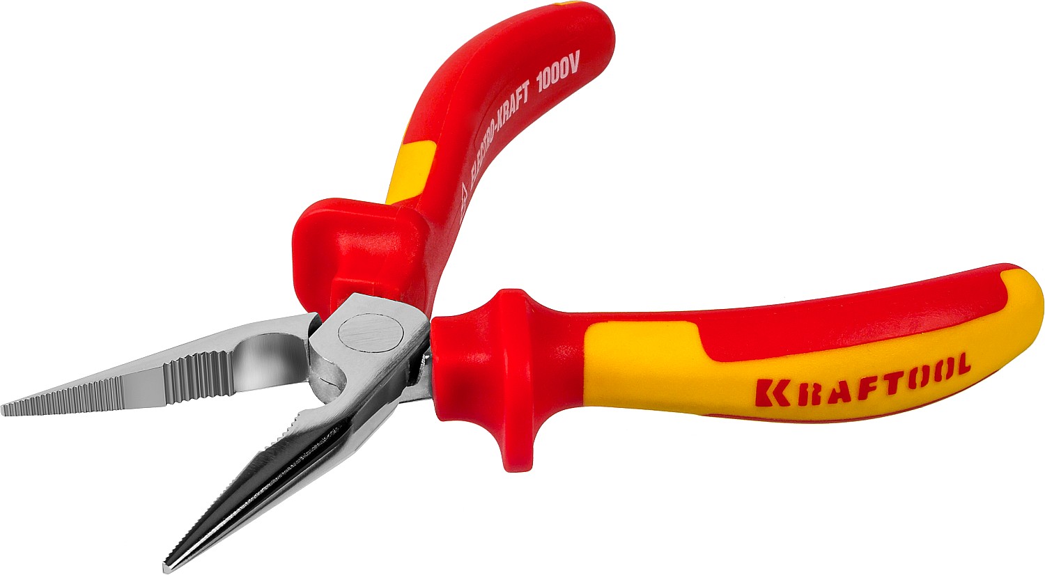 KRAFTOOL Electro-Kraft, 160 мм, тонкогубцы (2202-3-16) — фото 3