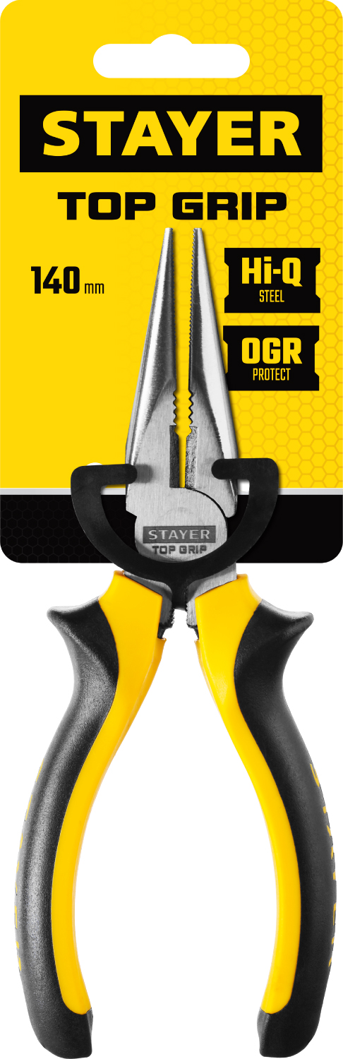 STAYER TOPGrip, 160 мм, тонкогубцы (2205-3-16) — фото 4