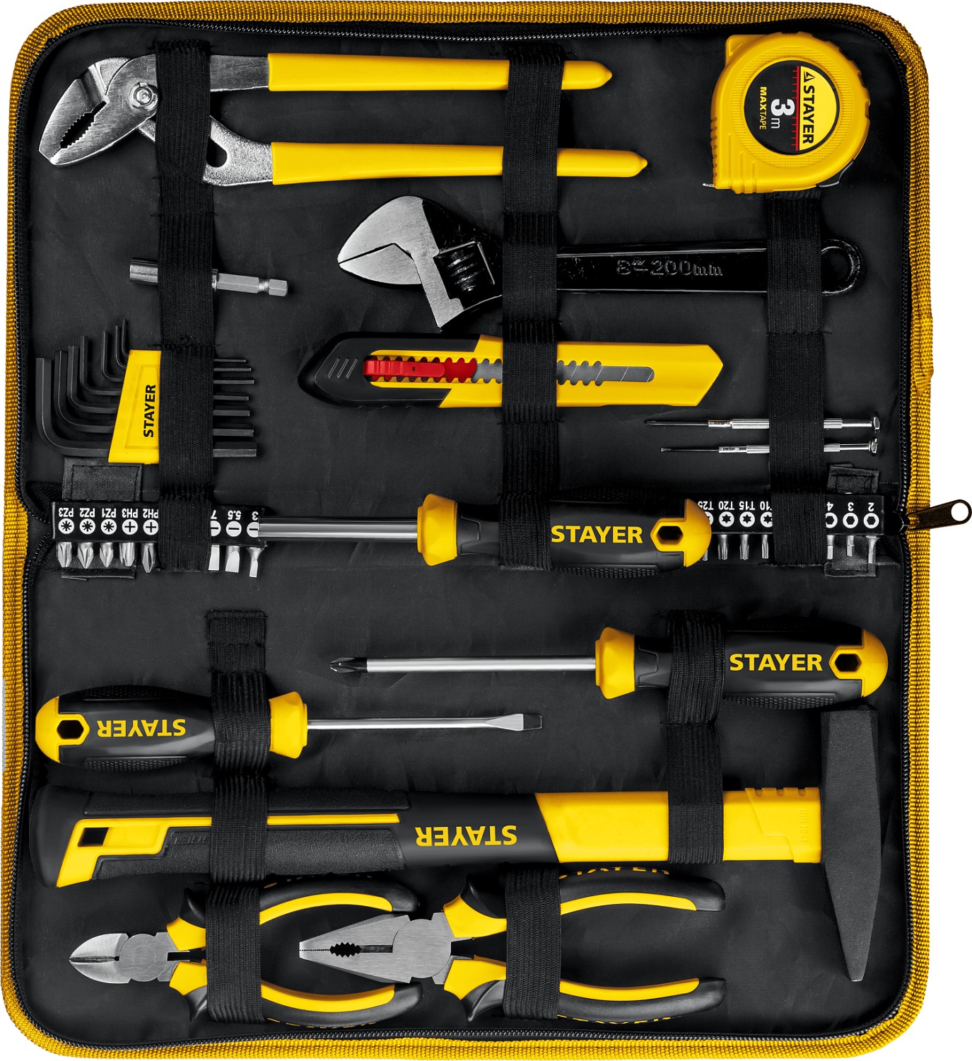 STAYER Master-40, 40 предм., универсальный набор инструмента для дома (22052-H40) — фото 2