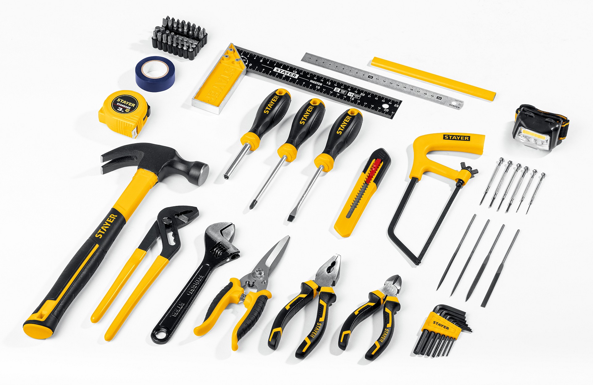 STAYER Master-67 67 предм., Универсальный набор инструмента для дома (22055-H67) — фото 2