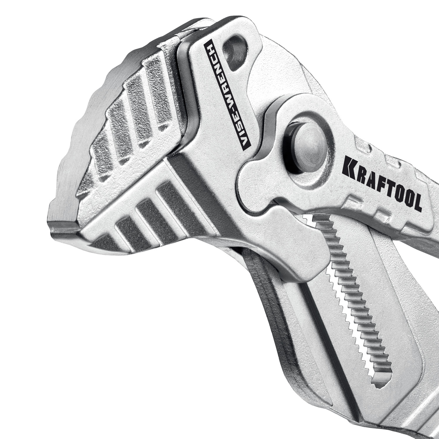 KRAFTOOL Vise-Wrench, 300 мм, клещи переставные-гаечный ключ (22068) — фото 8
