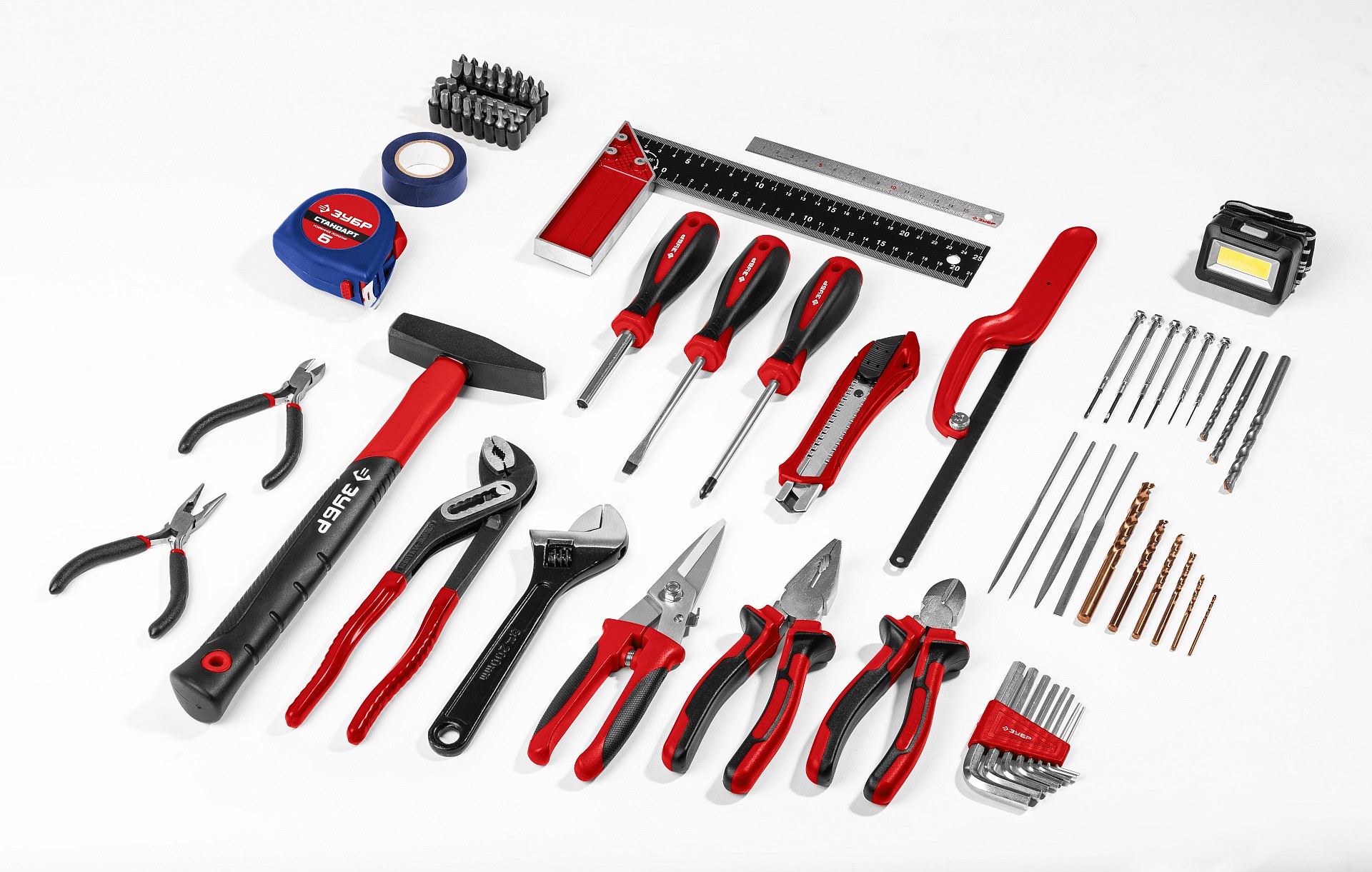 ЗУБР Умелец-78 78 предм., Набор инструментов для ремонтных работ, МАСТЕР (22107) — фото 2