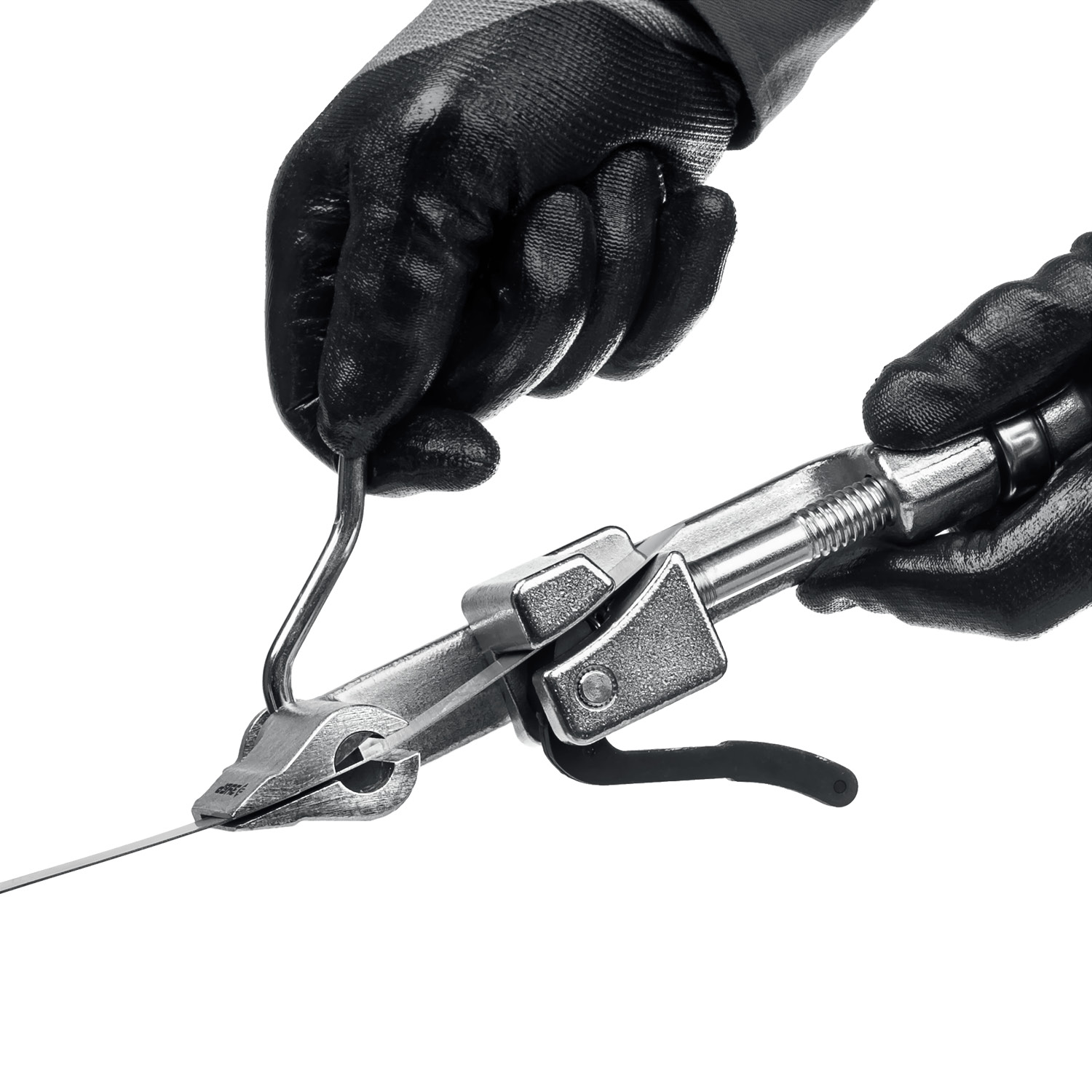 ЗУБР ИНВ-20, инструмент для натяжения стальной монтажной ленты, Профессионал (22627) — фото 7