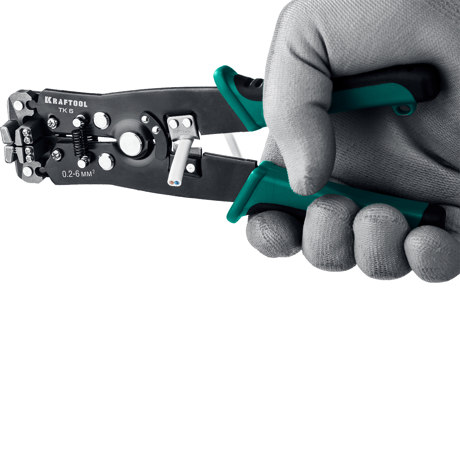 KRAFTOOL TK-6, 0.2 - 6 мм2, автоматический стриппер (22635) — фото 7