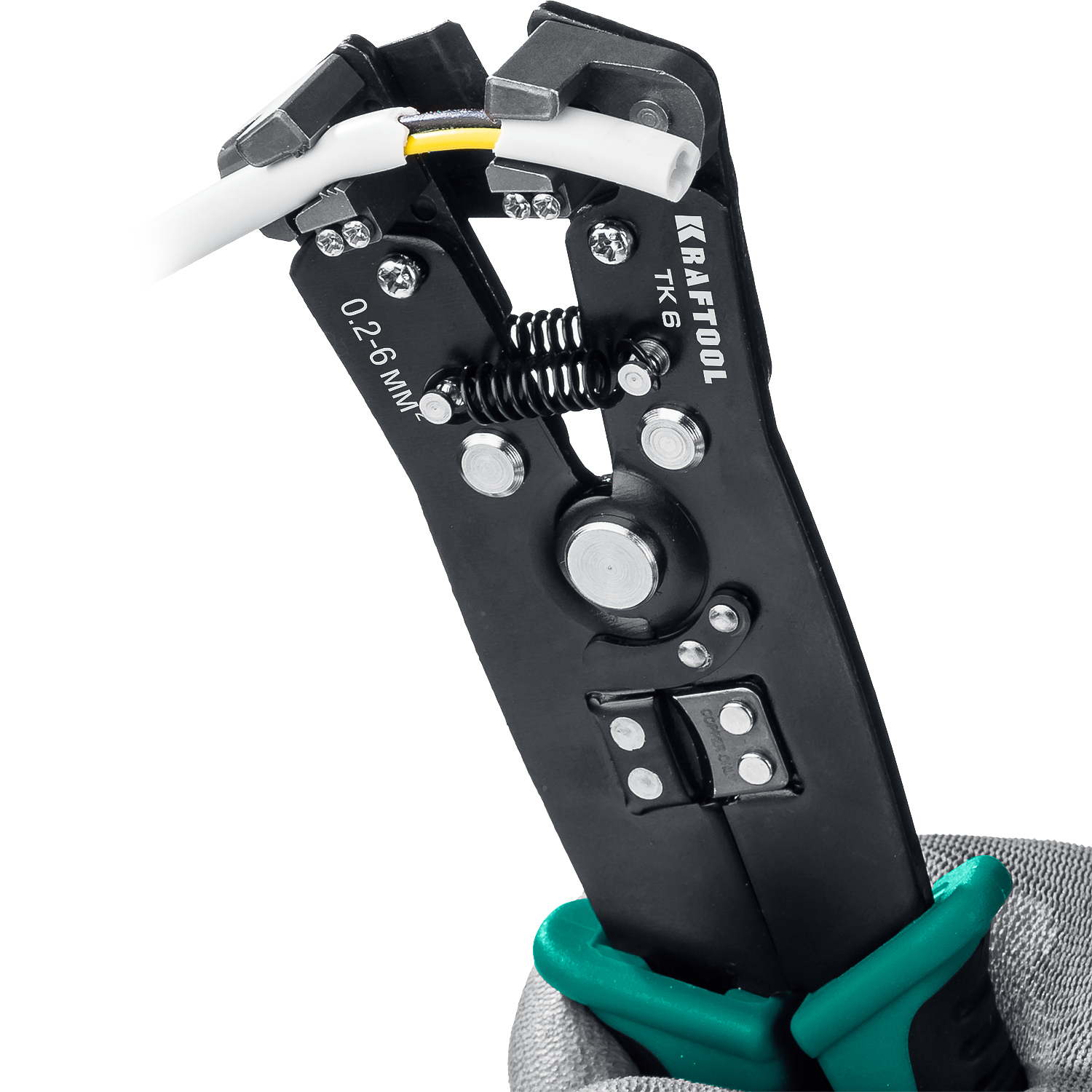 KRAFTOOL TK-6, 0.2 - 6 мм2, автоматический стриппер (22635) — фото 8