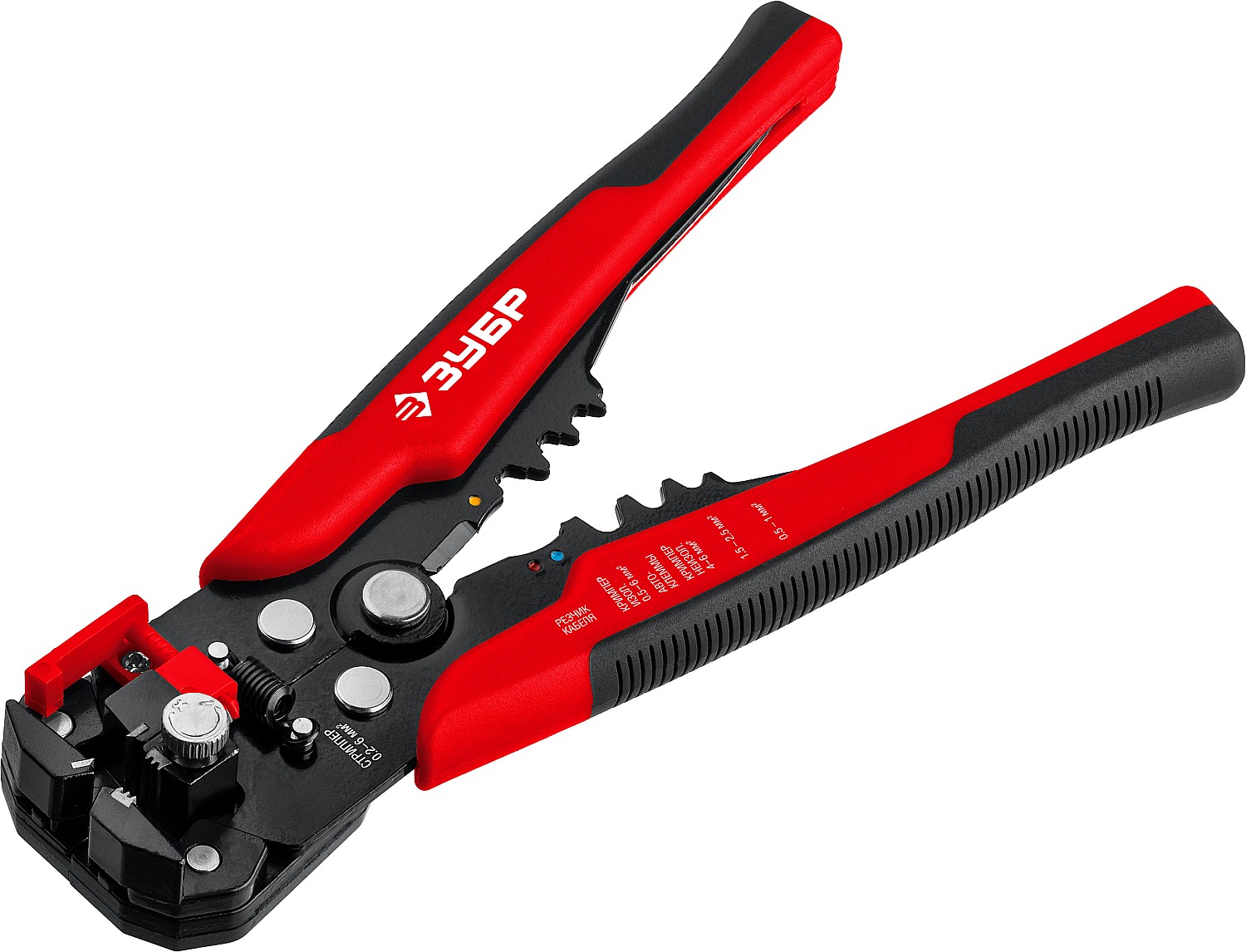 ЗУБР ТМ-1, 0.2 - 6 мм2, автоматический стриппер с винтом микронастройки (22645) — фото 3