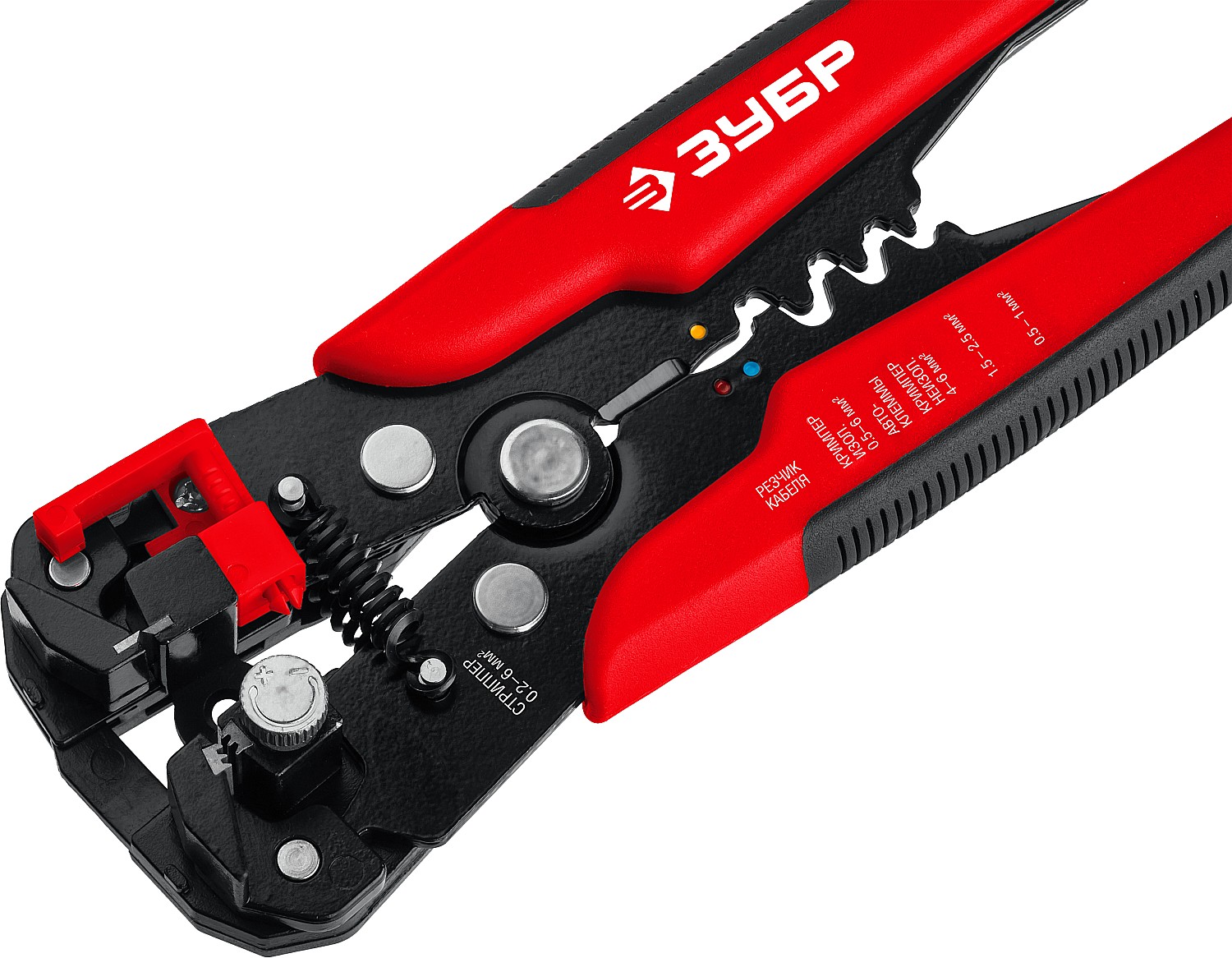 ЗУБР ТМ-1, 0.2 - 6 мм2, автоматический стриппер с винтом микронастройки (22645) — фото 4