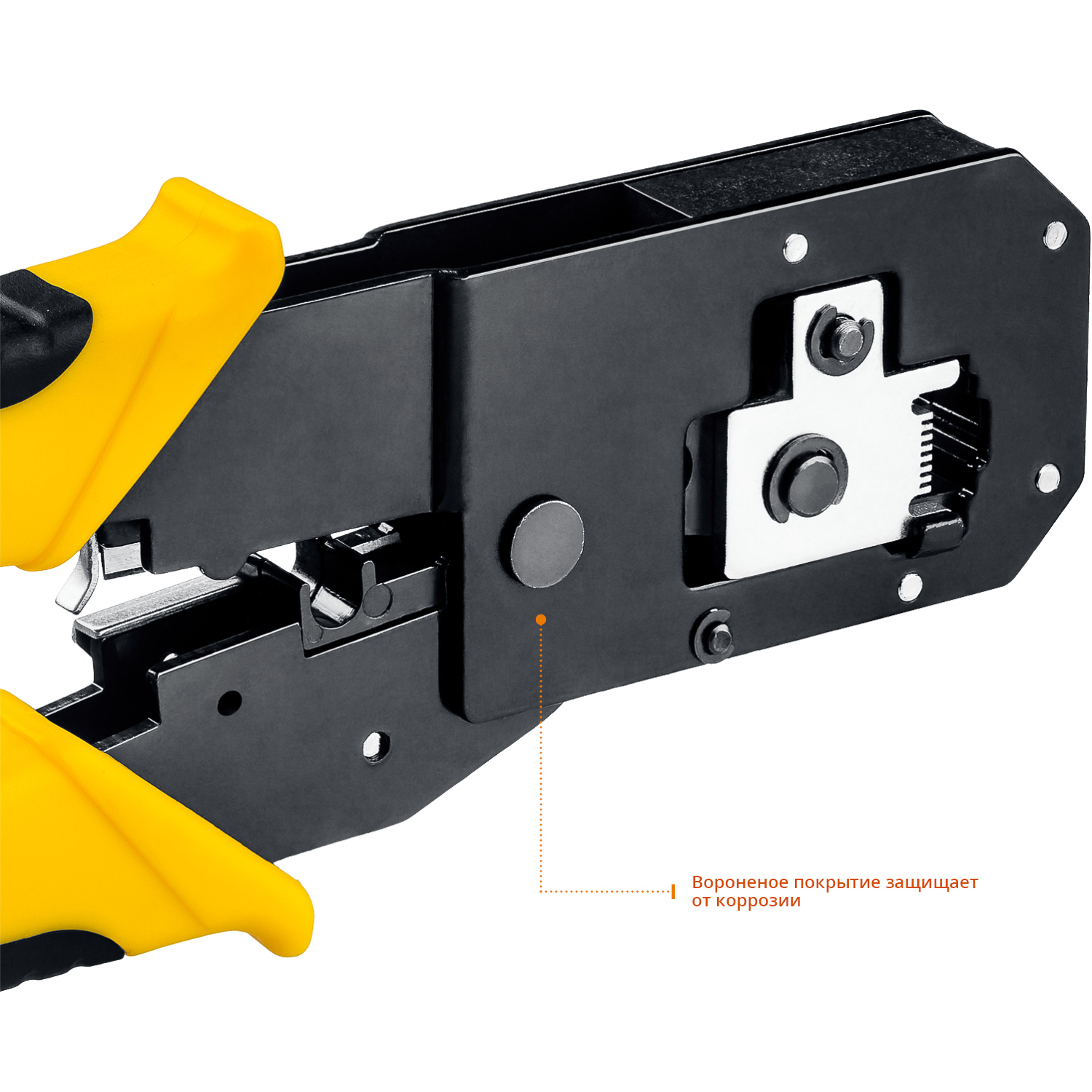 STAYER S-RJ, (RJ45, RJ11, RJ12), универсальный кримпер, Professional (22652) — фото 6