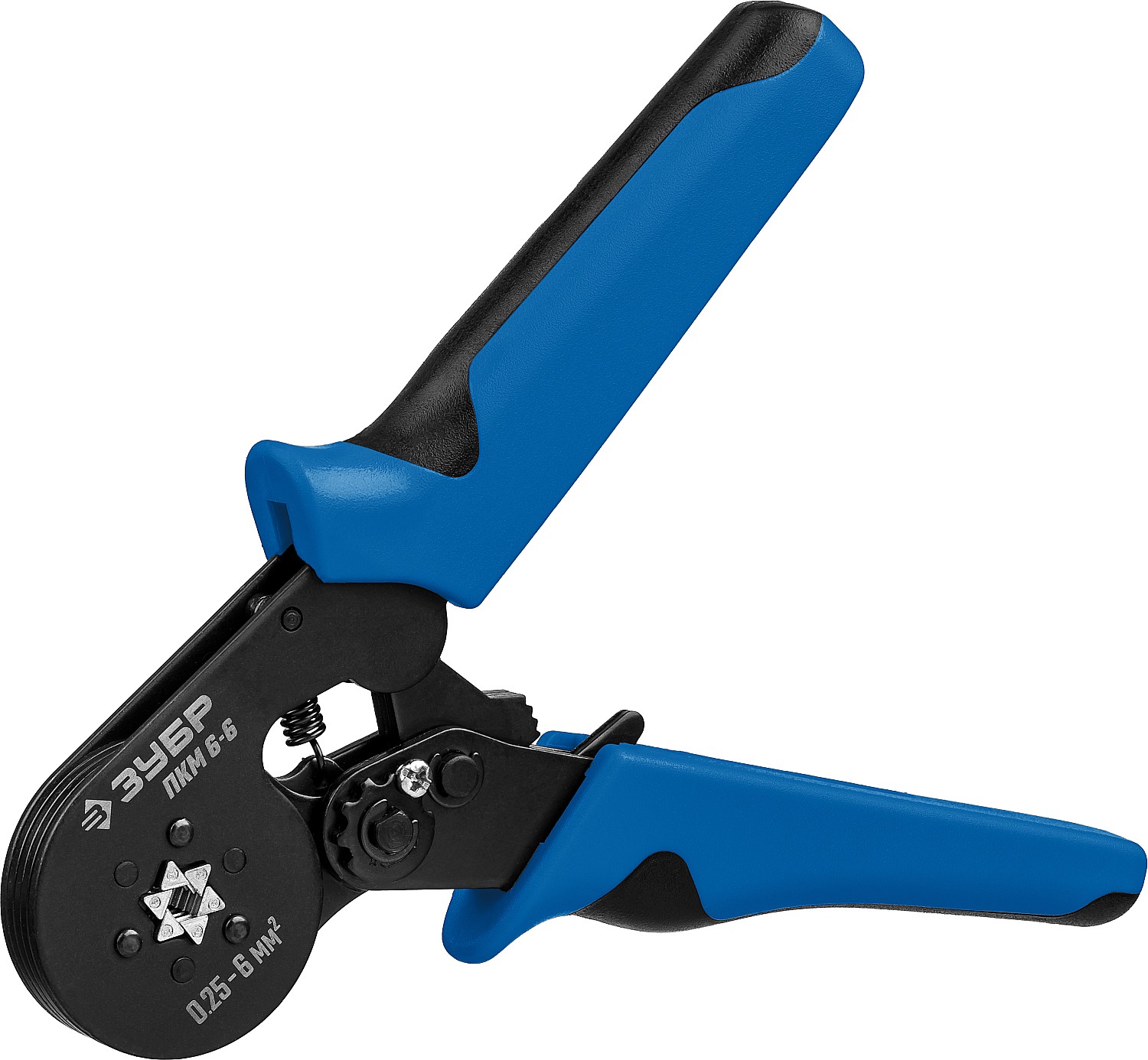 ЗУБР ПКМ-6, 0.25 - 6 мм2, мультидиапазонные пресс-клещи, Профессионал (22654) — фото 3