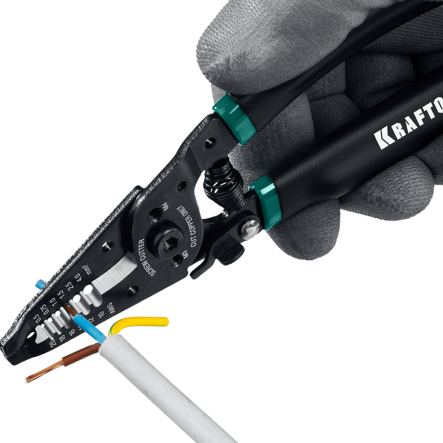 KRAFTOOL PK-40, 0.5 - 4 мм2, многофункциональный стриппер (22659) — фото 6