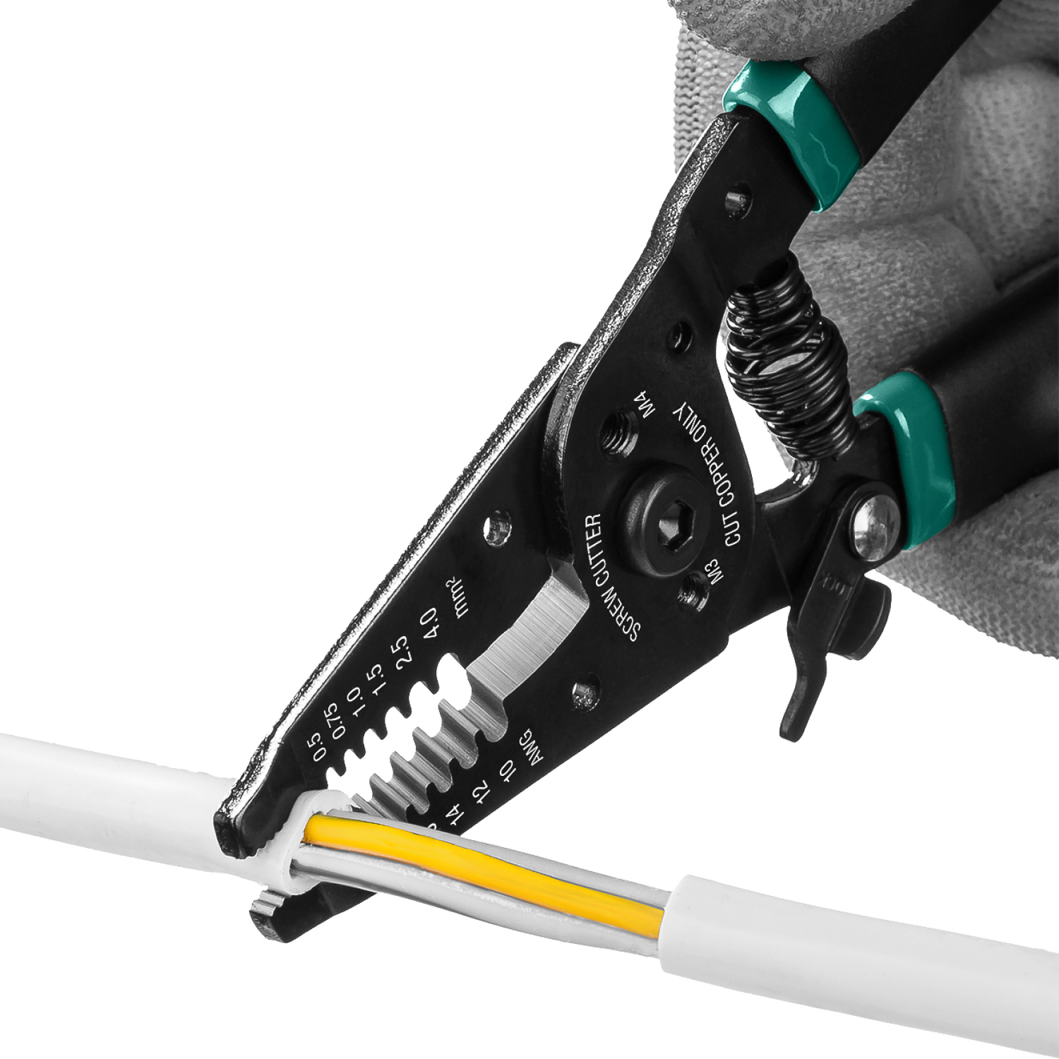 KRAFTOOL PK-40, 0.5 - 4 мм2, многофункциональный стриппер (22659) — фото 10