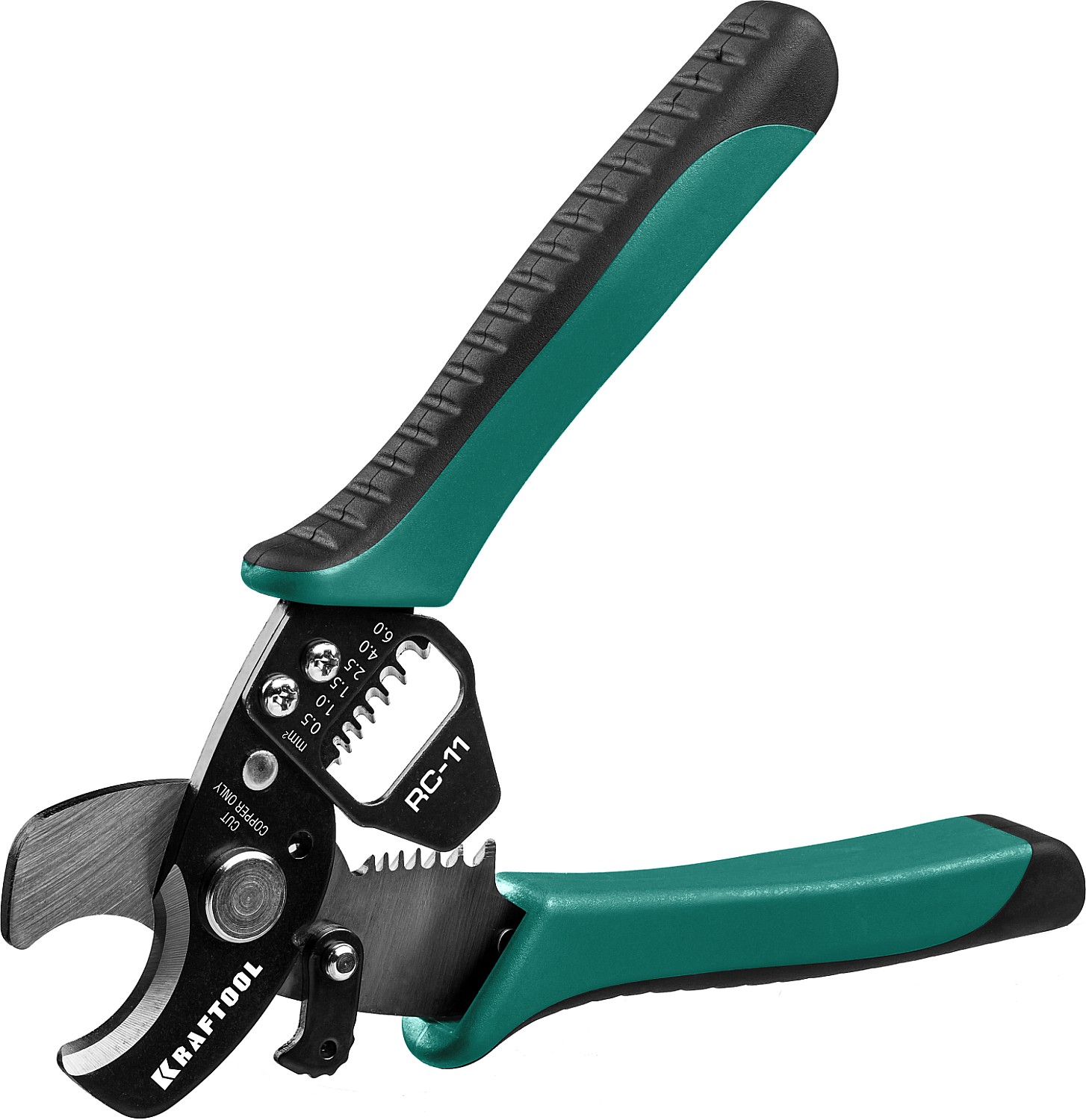 KRAFTOOL RC-11, 2 в 1, кабельные ножницы (22696-2) — фото 2