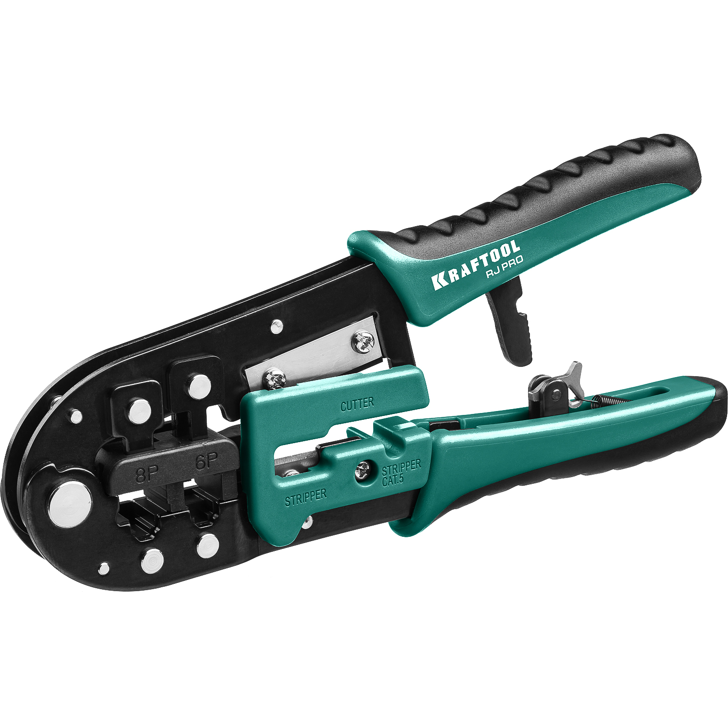 KRAFTOOL RJ-Pro, (RJ45, RJ11,RJ12), универсальный кримпер (22698) — фото 5