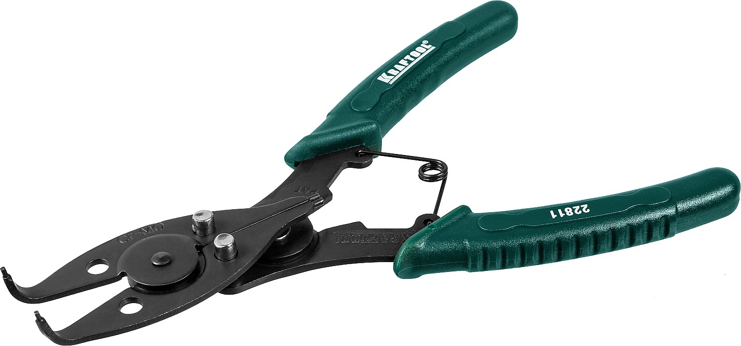 KRAFTOOL Universal 6-in-1, внешний/внутренний, съемник стопорных колец (22811) — фото 4