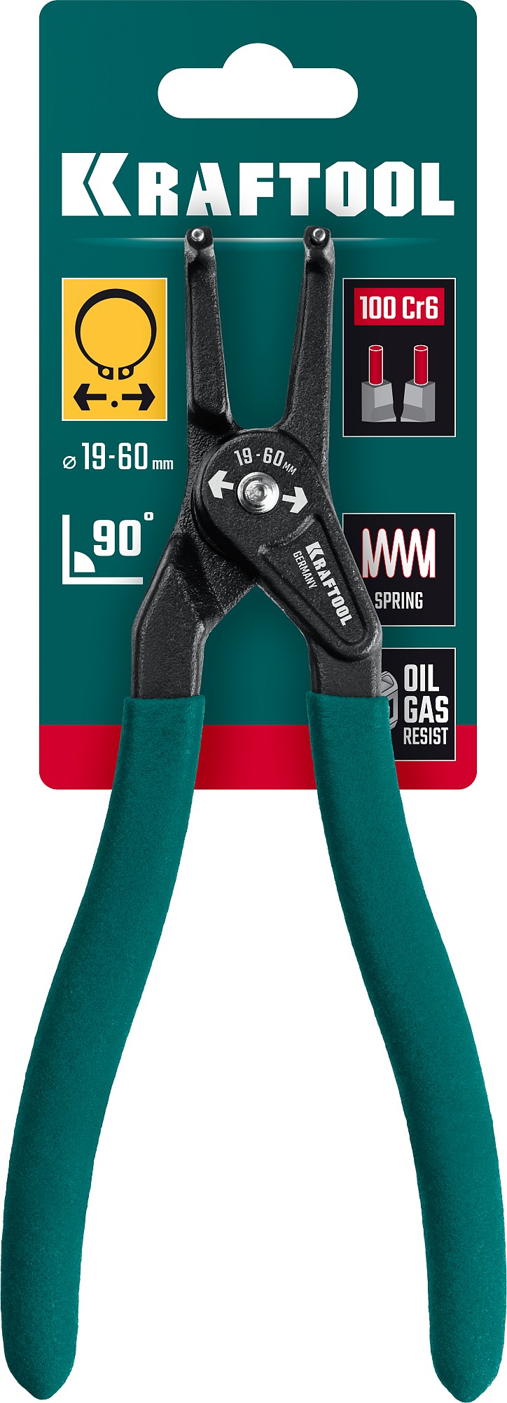 KRAFTOOL 180 мм, изогнутые губки, внешний, съемник стопорных колец (22812-4) — фото 6