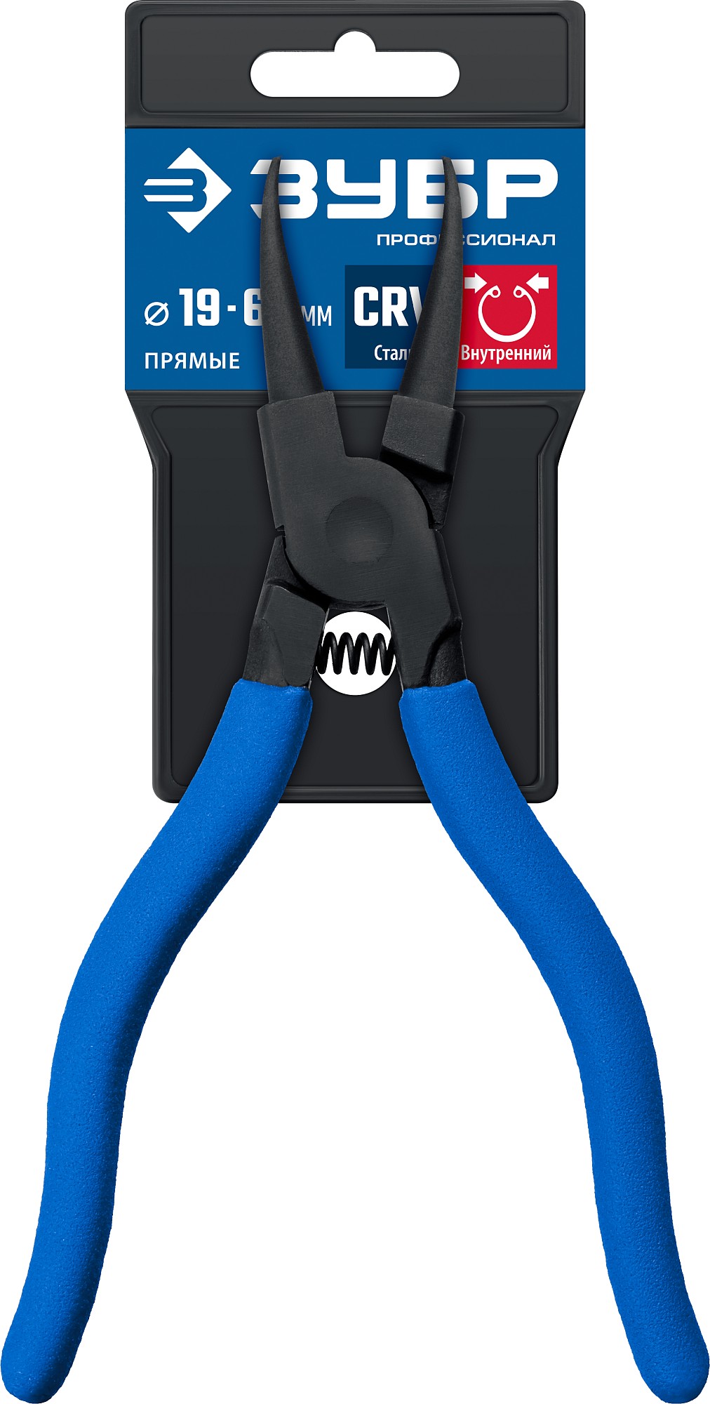 ЗУБР 180 мм, прямые губки, внутренний съемник стопорных колец, Профессионал (22821-1) — фото 5