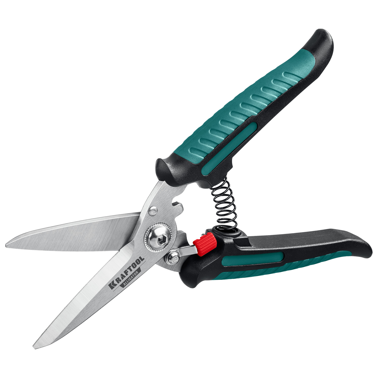 KRAFTOOL Alligator, 200 мм, многофункциональные прямые технические ножницы (23201) — фото 5