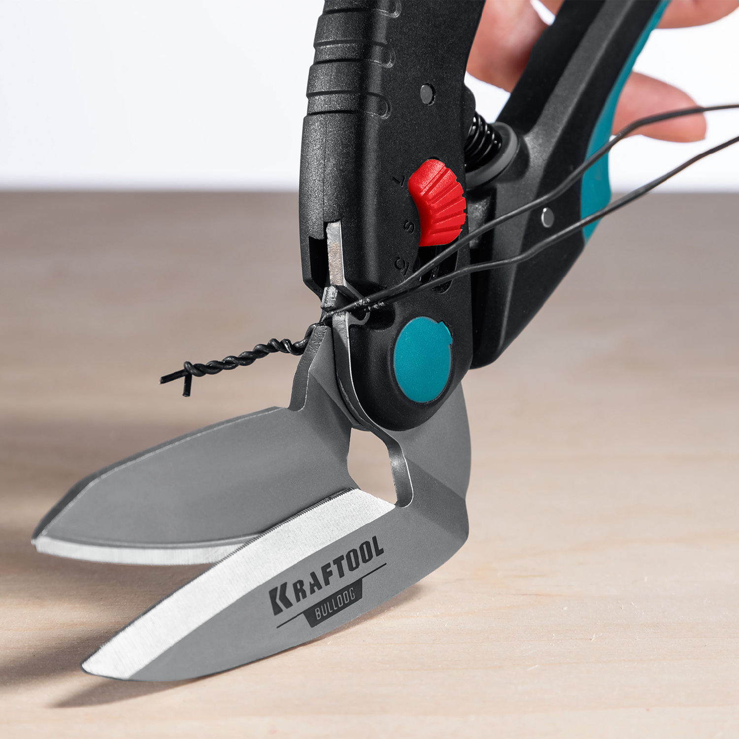 KRAFTOOL BULLDOG, 250 мм, многофункциональные прямые технические ножницы (23203) — фото 12