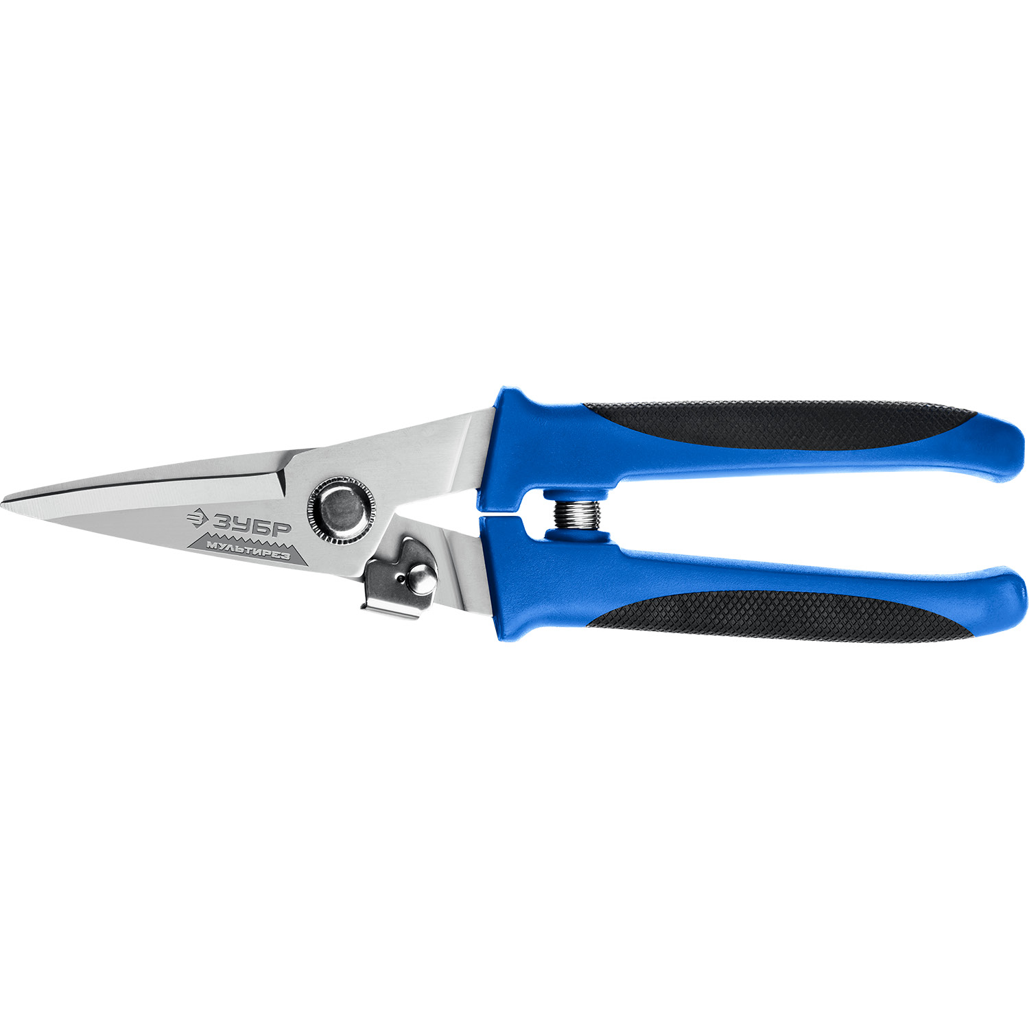 ЗУБР МУЛЬТИРЕЗ, 200 мм, универсальные технические ножницы, Профессионал (23215) — фото 6