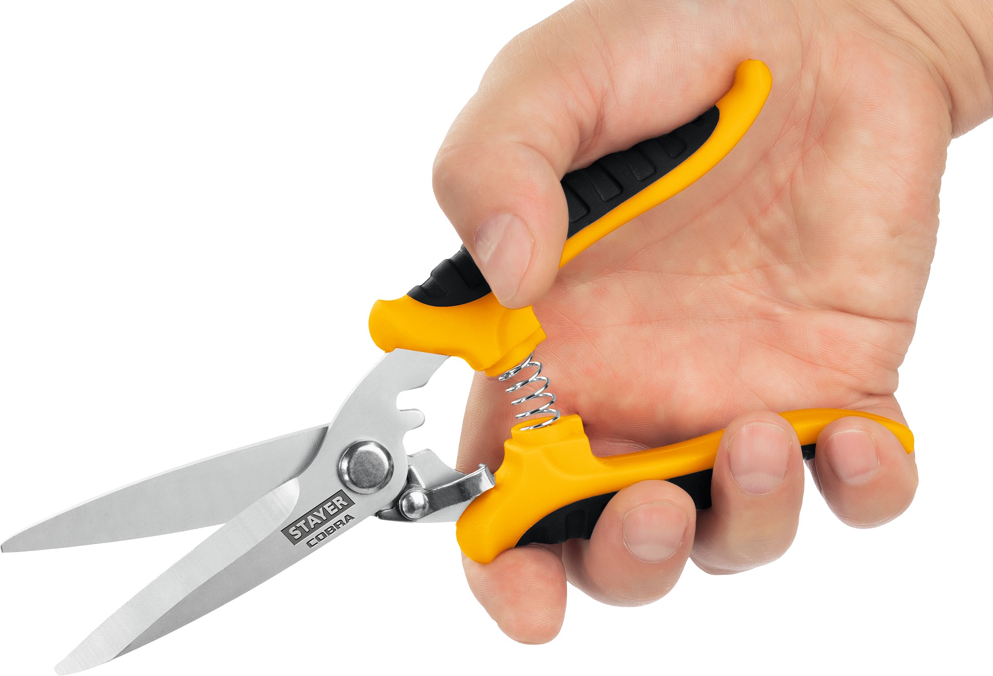 STAYER COBRA, 200 мм, Универсальные технические ножницы, Professional (23227) — фото 13