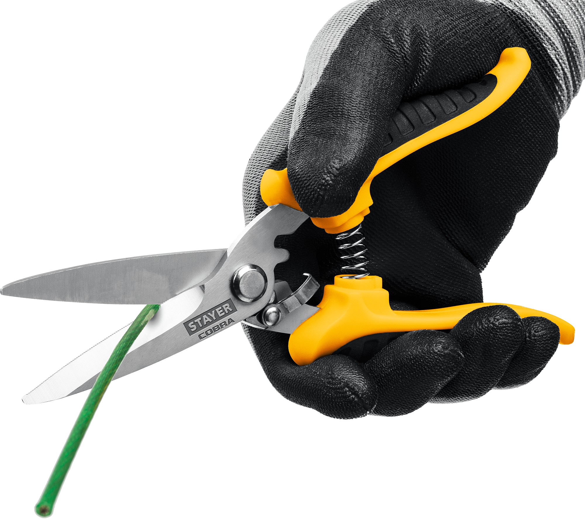 STAYER COBRA, 200 мм, Универсальные технические ножницы, Professional (23227) — фото 10