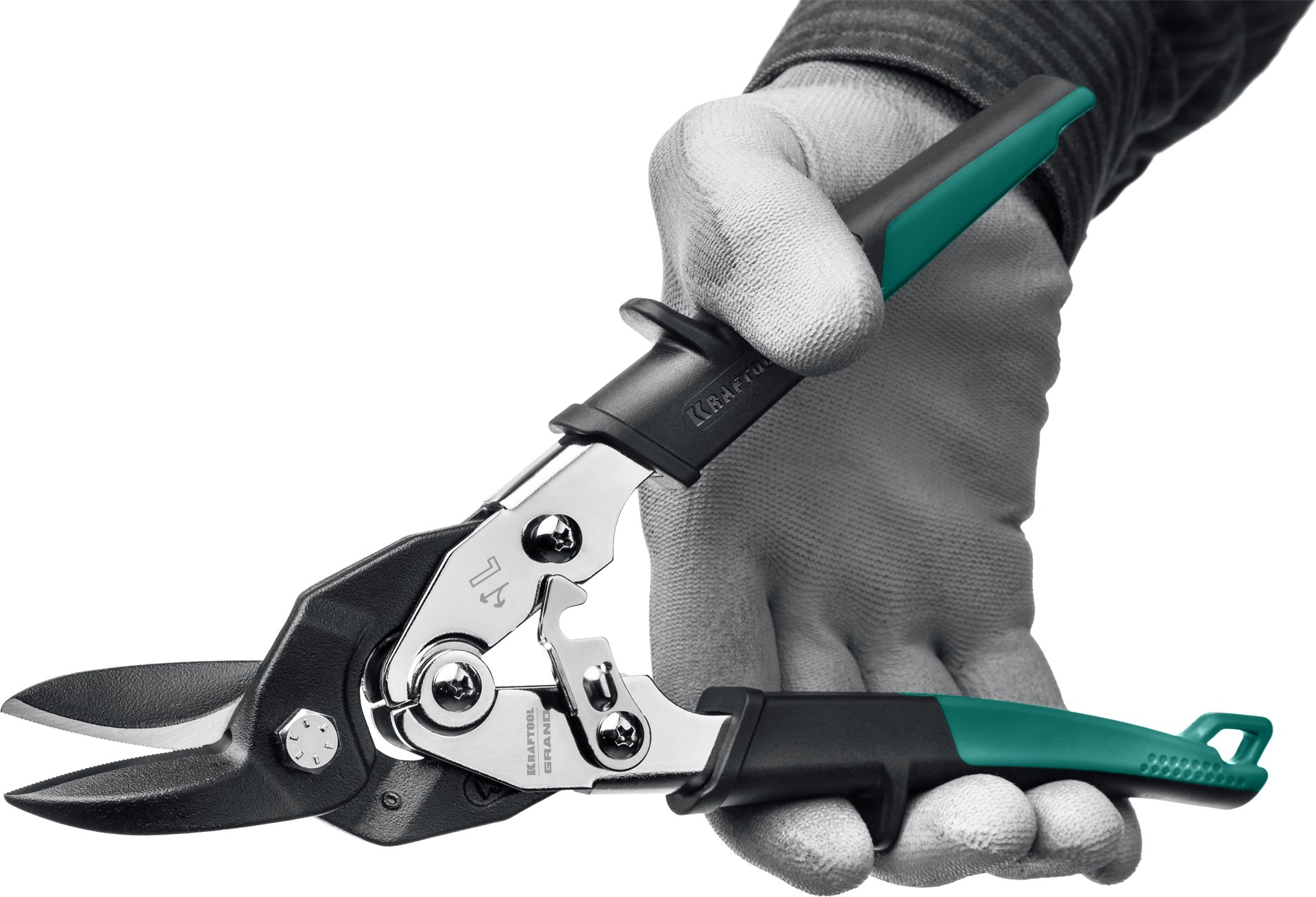 KRAFTOOL Grand, 270 мм, левые ножницы по металлу (2324-L) — фото 4