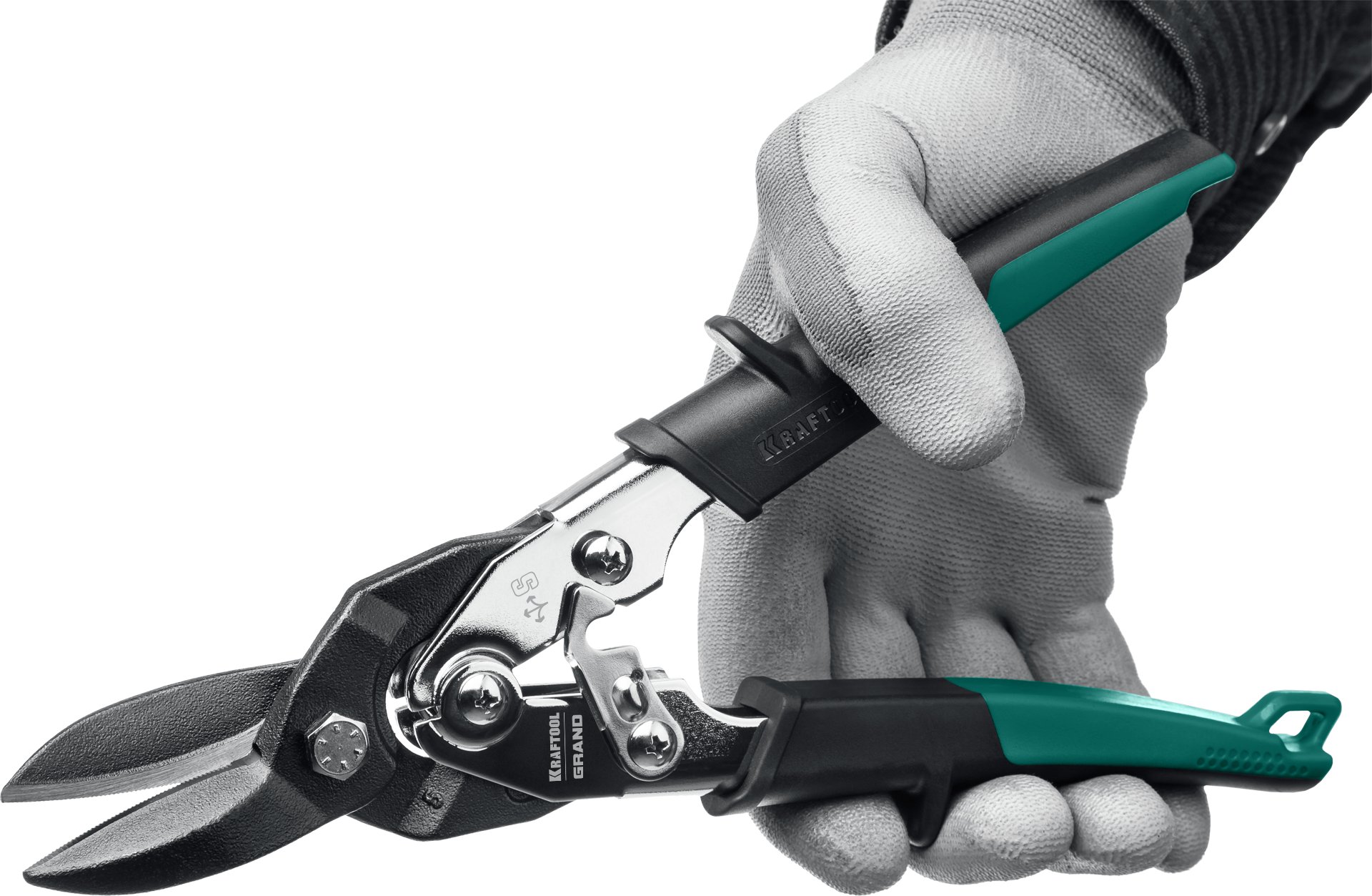 KRAFTOOL Grand, 270 мм, прямые ножницы по металлу (2324-S) — фото 4