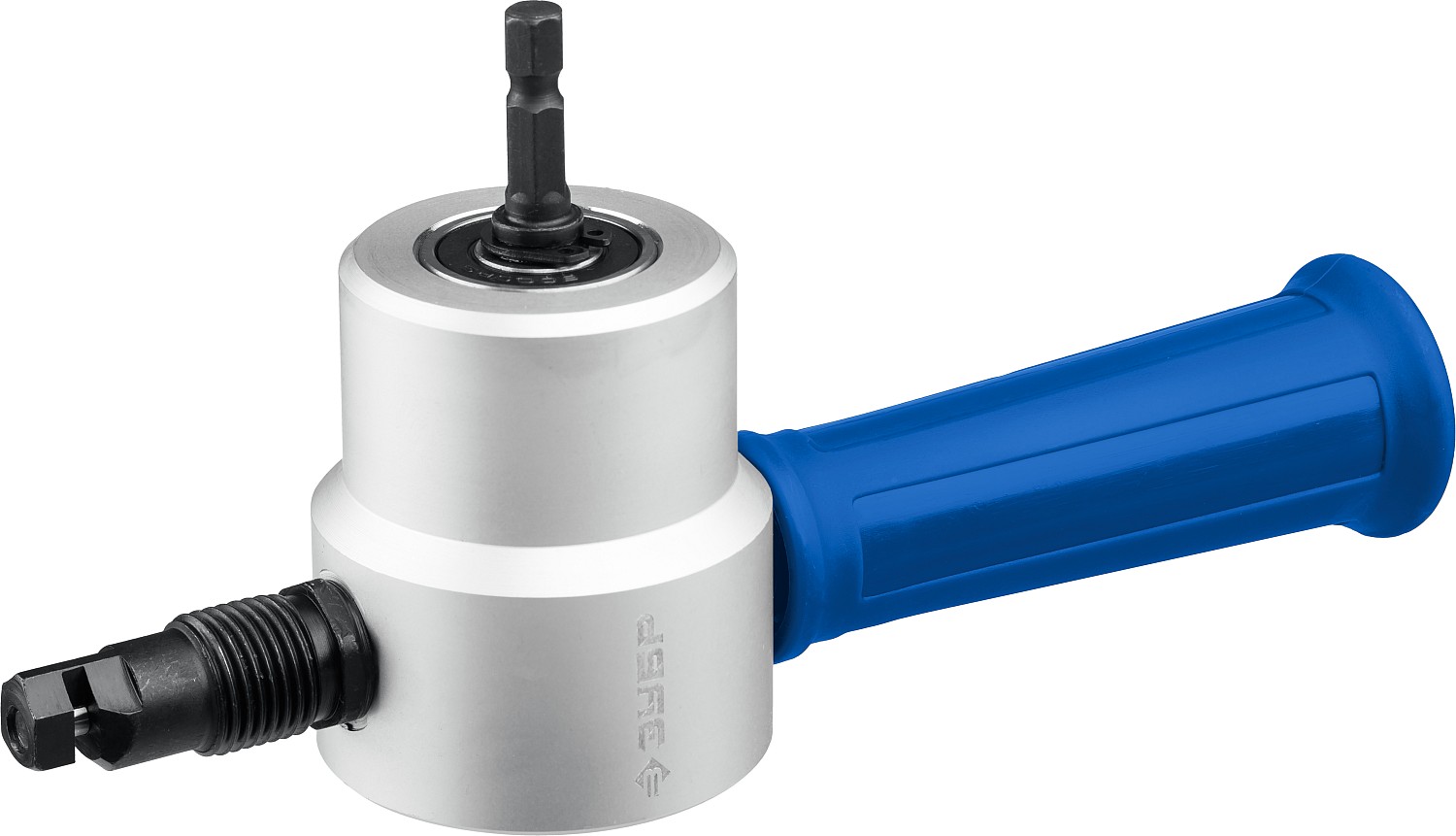 ЗУБР Сверчок, набор в кейсе, насадка-ножницы для реза листового металла, Профессионал (23294) — фото 3