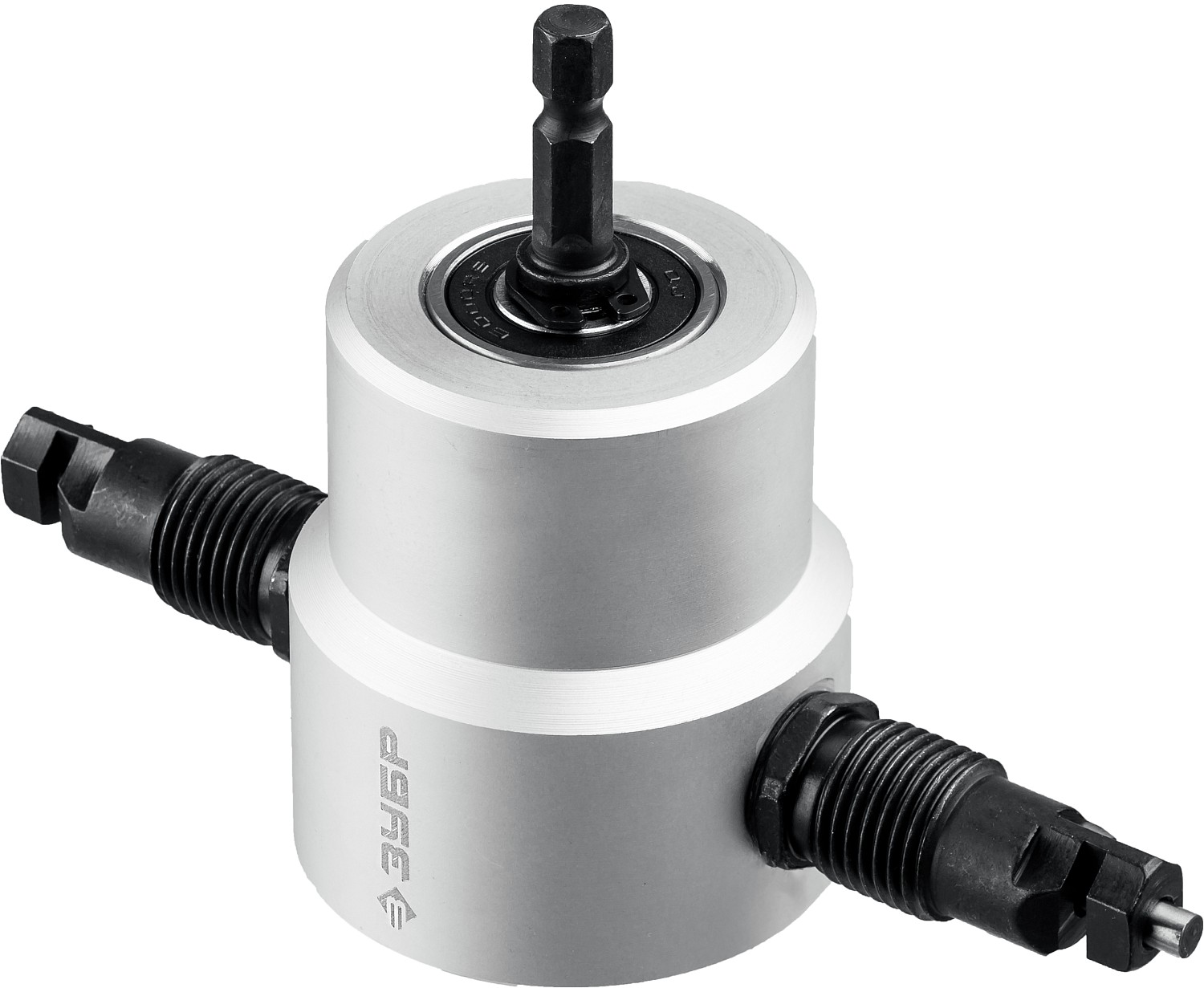 ЗУБР Сверчок, набор в кейсе, насадка-ножницы для реза листового металла, Профессионал (23294) — фото 6