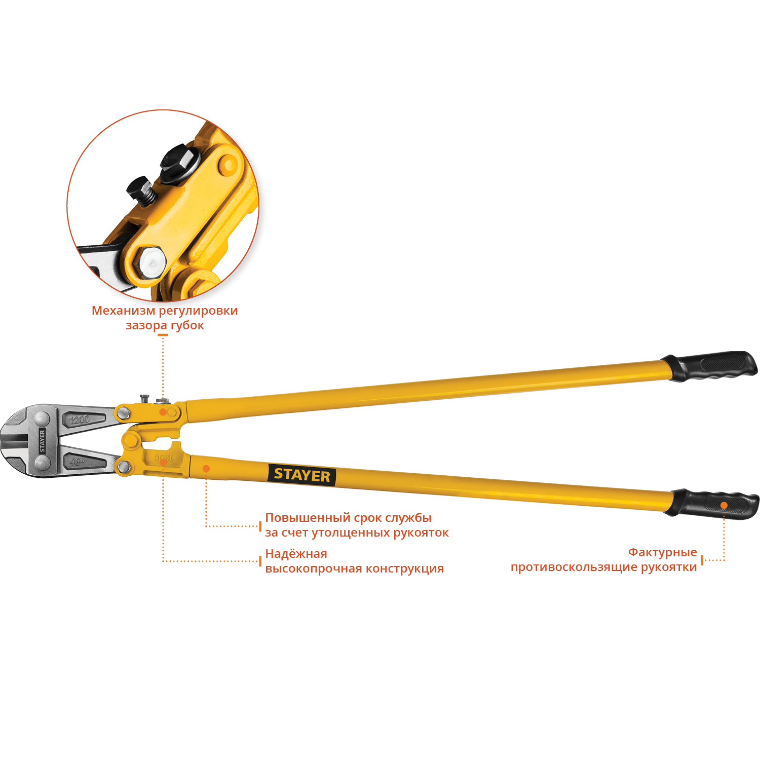 STAYER Hercules, 1200 мм, болторез (2330-120) — фото 3