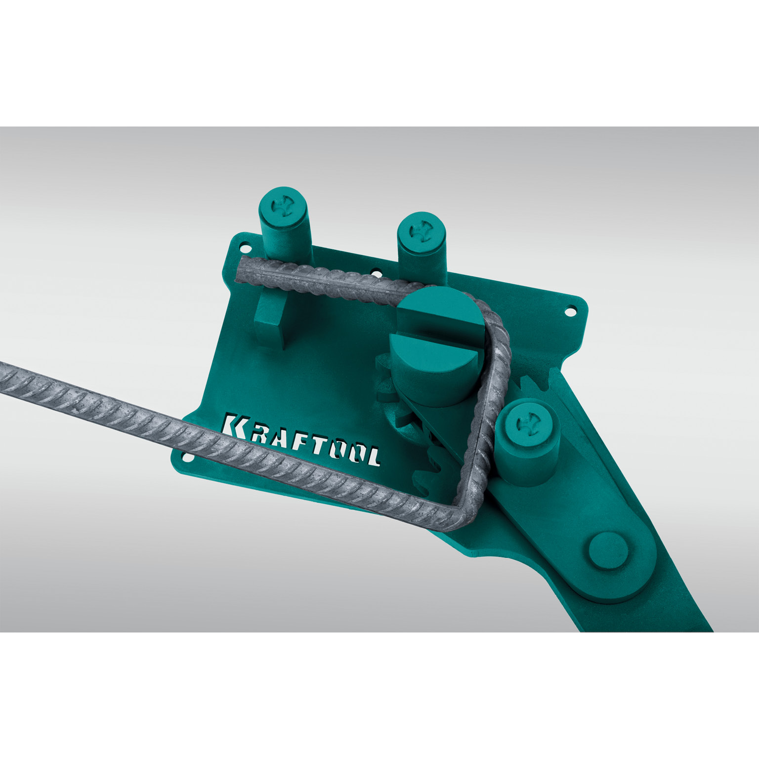 KRAFTOOL 16D, 6-16 мм, острый и плавный гиб, ручной станок для гибки арматуры c зубчатой передачей (23301) — фото 7