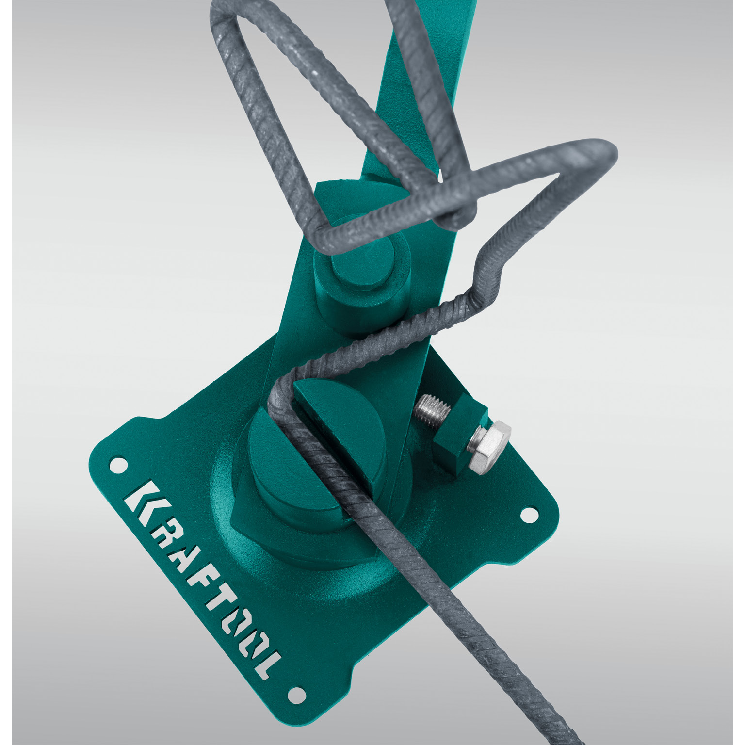 KRAFTOOL 10 E, острый гиб, на подшипнике, ручной станок для гибки арматуры (23302) — фото 8