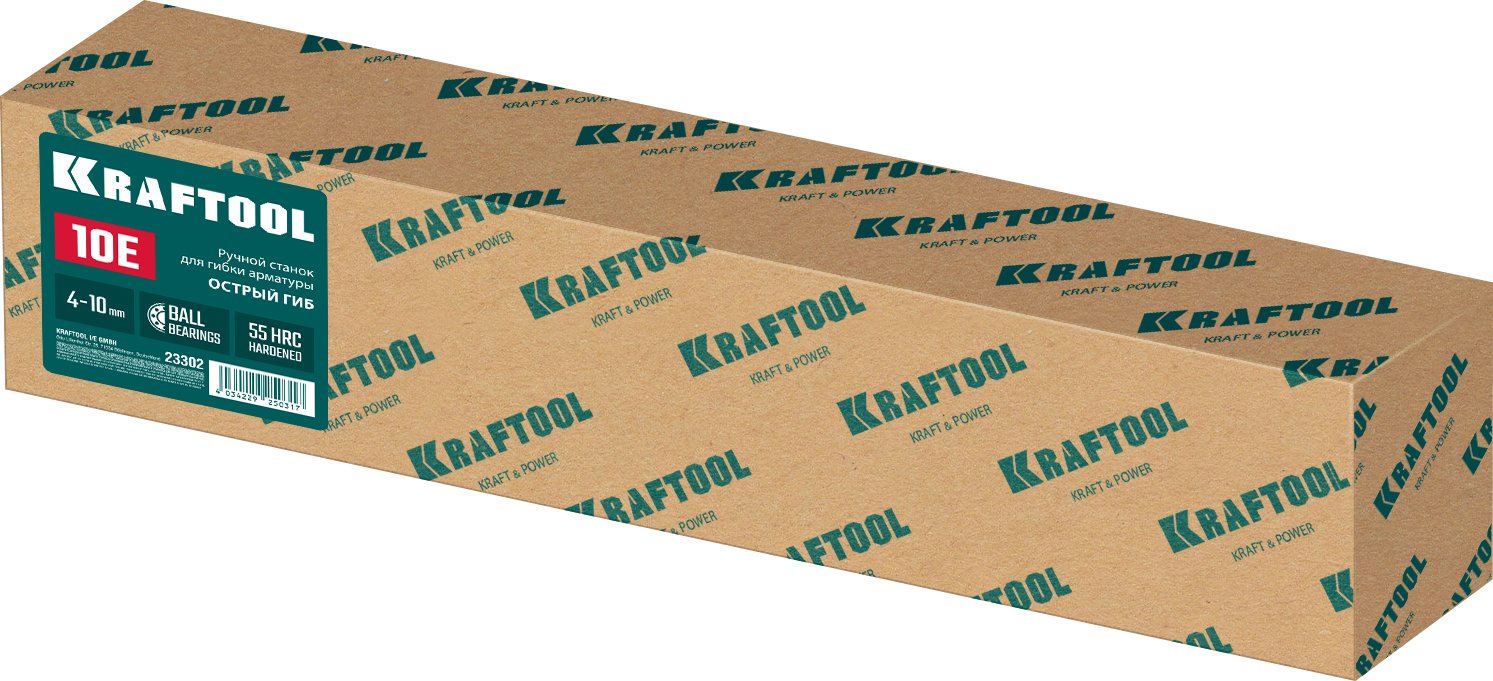 KRAFTOOL 10 E, острый гиб, на подшипнике, ручной станок для гибки арматуры (23302) — фото 10