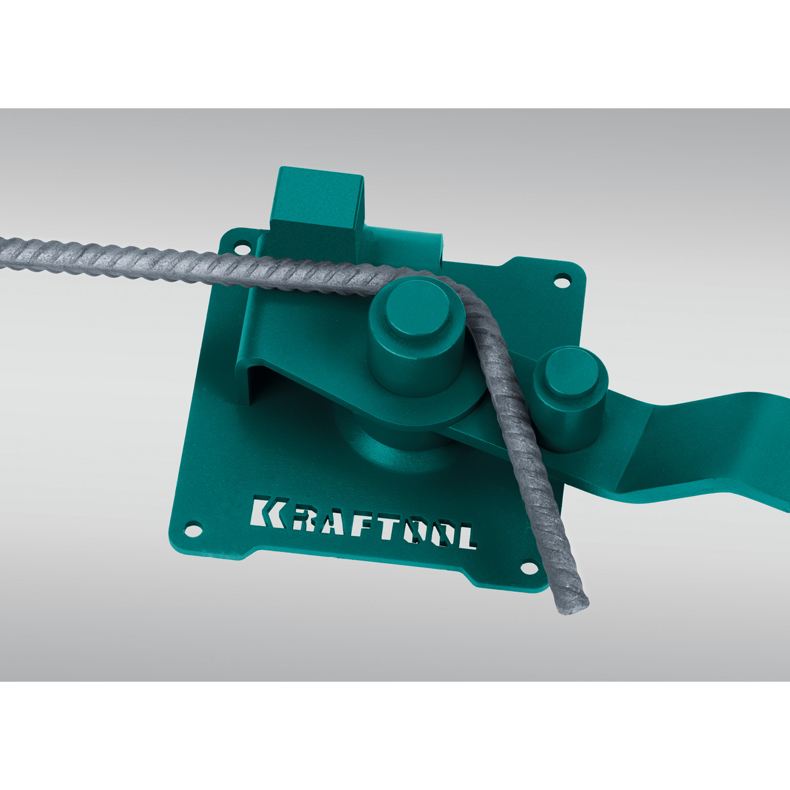 KRAFTOOL 16 PT, плавный гиб, на подшипнике, ручной станок для гибки арматуры (23306) — фото 7
