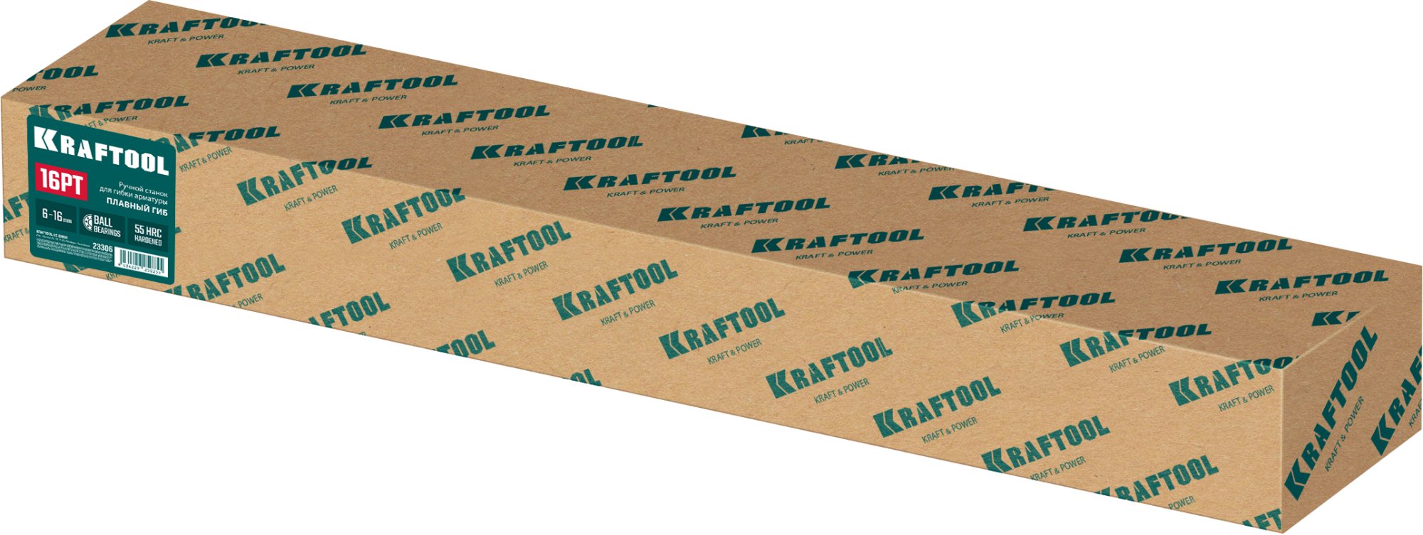 KRAFTOOL 16 PT, плавный гиб, на подшипнике, ручной станок для гибки арматуры (23306) — фото 8