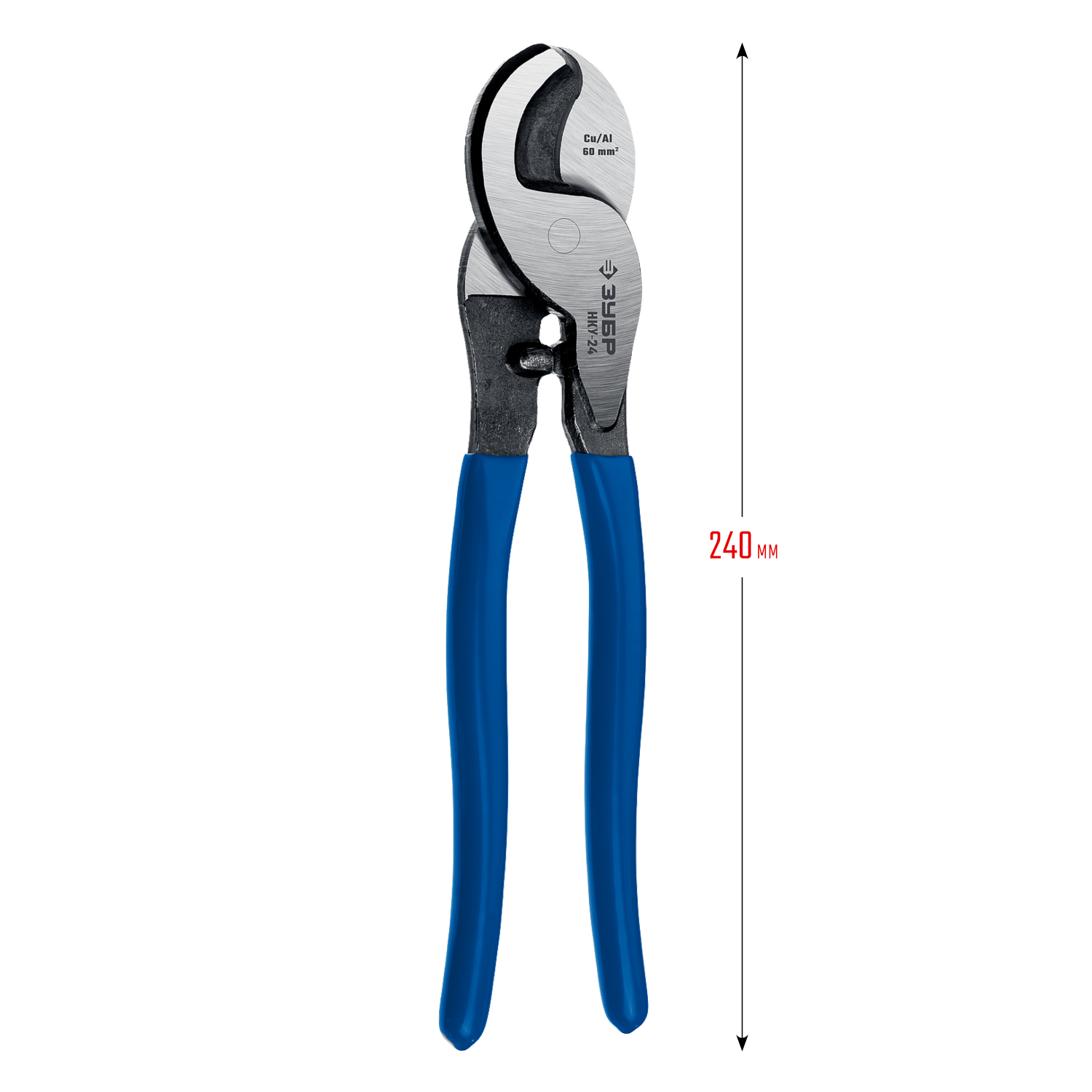 ЗУБР НКУ-24, d 16мм, 240мм, усиленный, кабелерез, Профессионал (23347-25) — фото 7