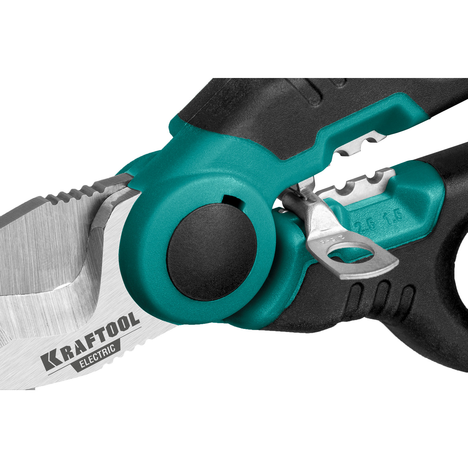 KRAFTOOL ELECTRIC, 4 в 1, 160 мм, с чехлом, ножницы электрика (23356) — фото 13