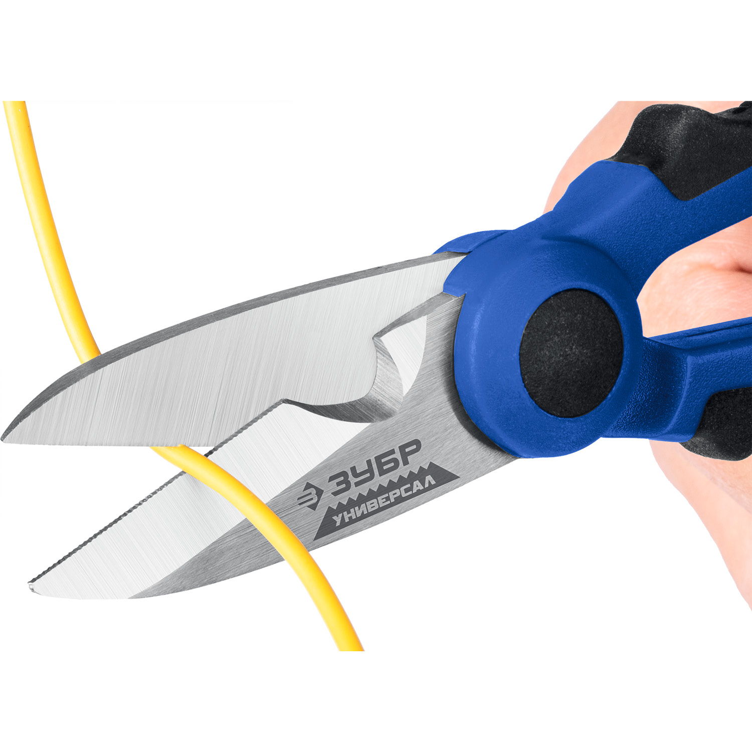 ЗУБР Универсал, 145 мм, ножницы электрика универсальные, Профессионал (23357) — фото 9