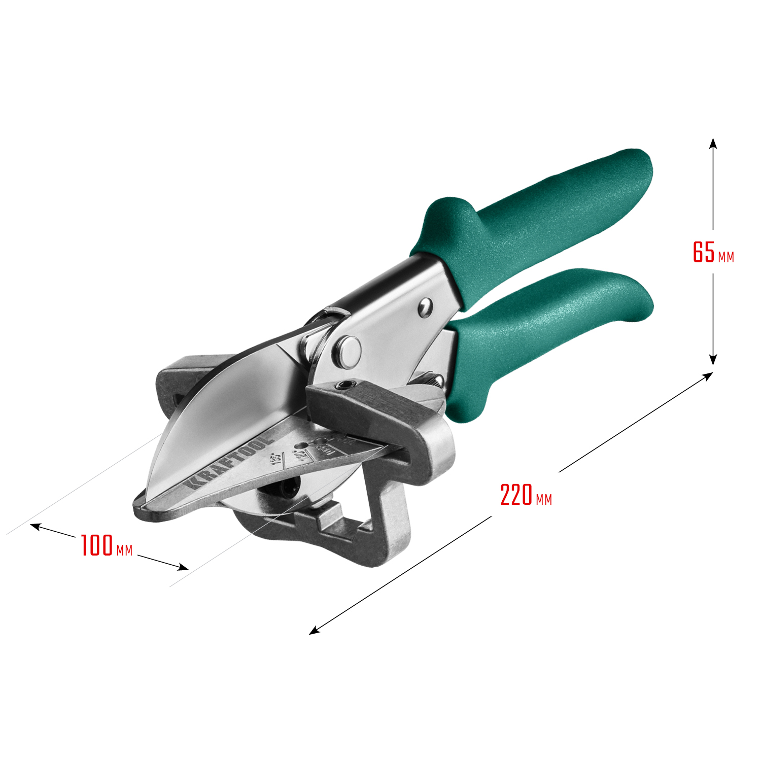 KRAFTOOL MC-7, угловые ножницы для пластмассовых и резиновых профилей (23372) — фото 12