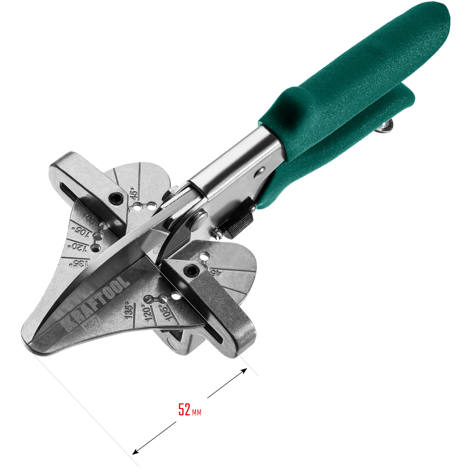 KRAFTOOL MC-7, угловые ножницы для пластмассовых и резиновых профилей (23372) — фото 13