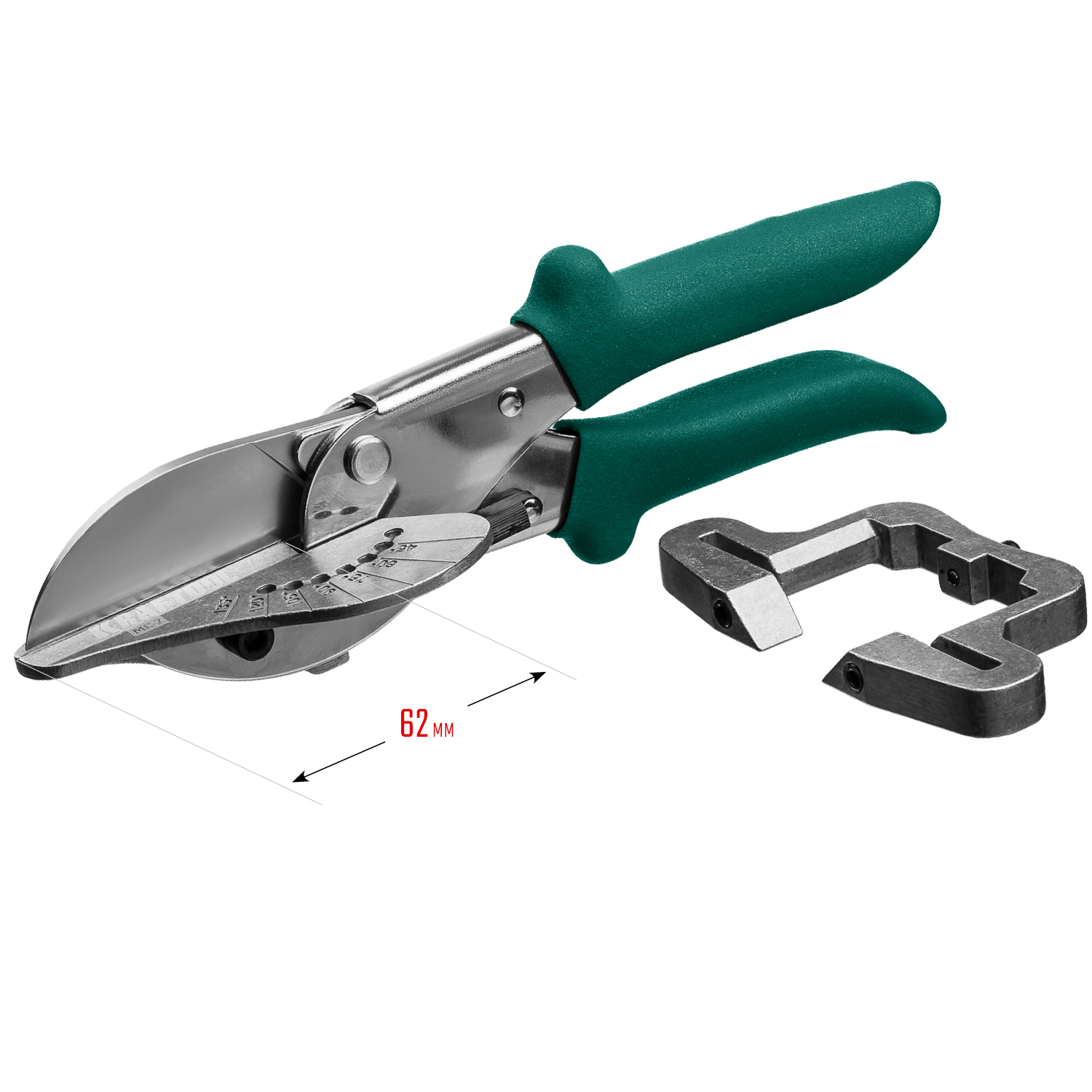 KRAFTOOL MC-7, угловые ножницы для пластмассовых и резиновых профилей (23372) — фото 14