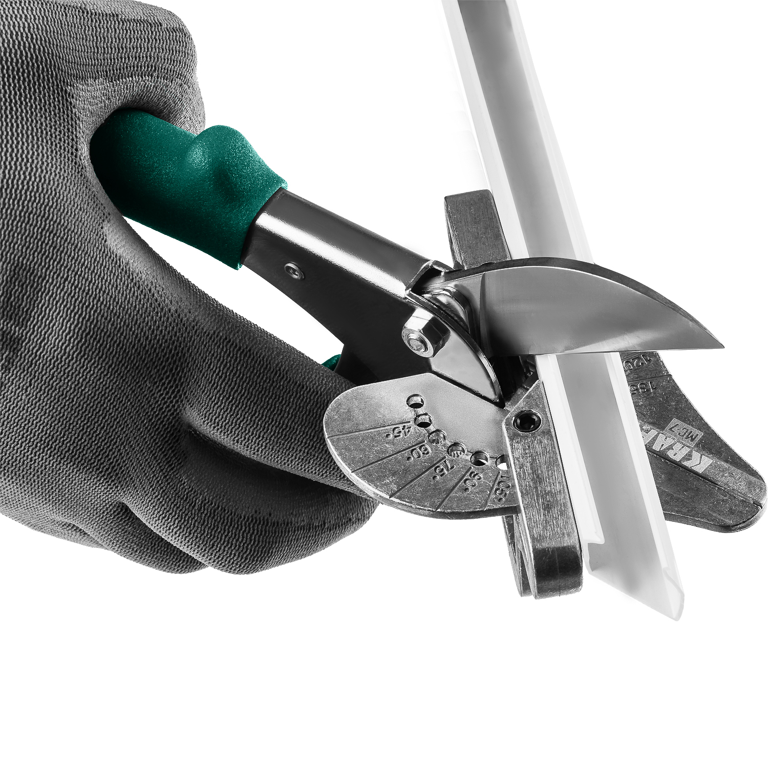 KRAFTOOL MC-7, угловые ножницы для пластмассовых и резиновых профилей (23372) — фото 8