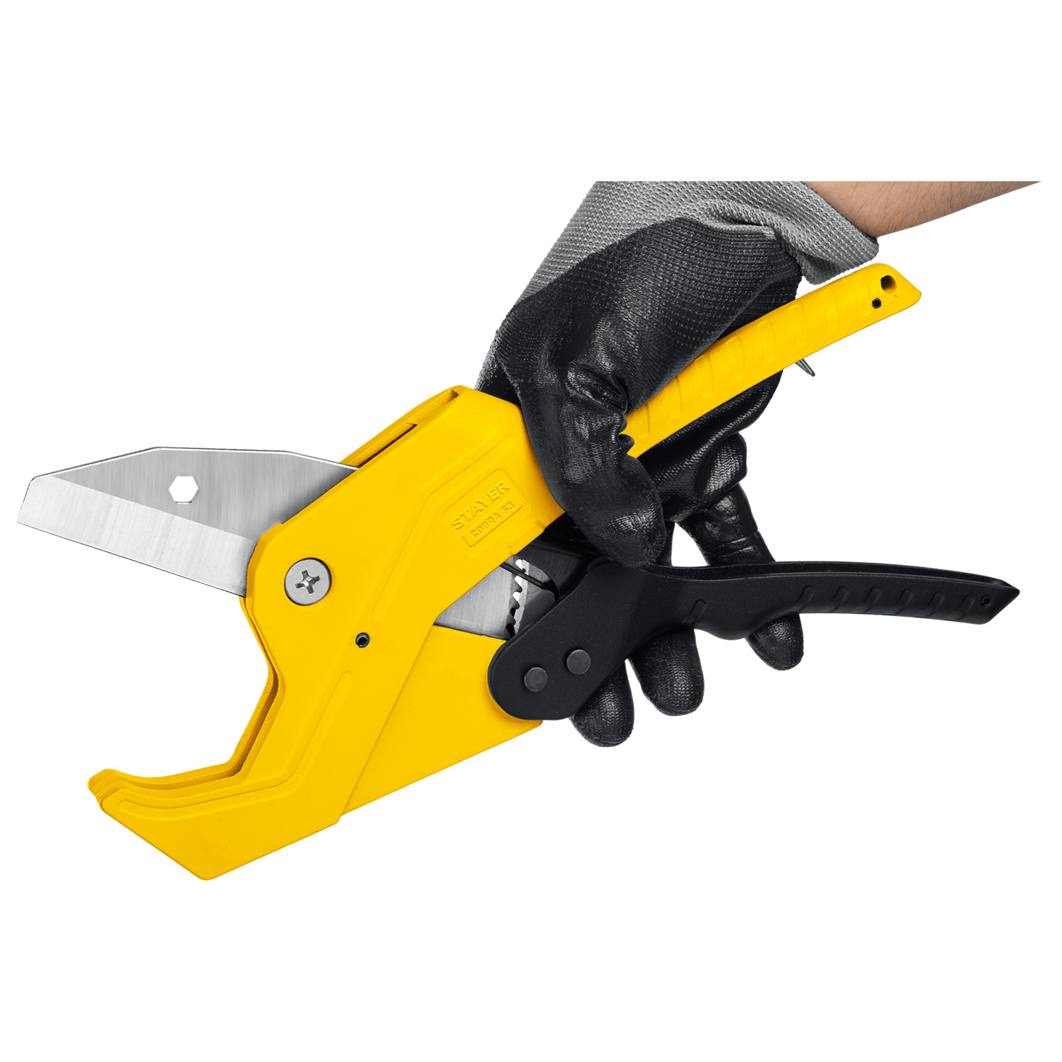 STAYER COBRA-63, до 63 мм, автоматический труборез по металлопластиковым и пластиковым трубам, Professional (23375-63) — фото 6