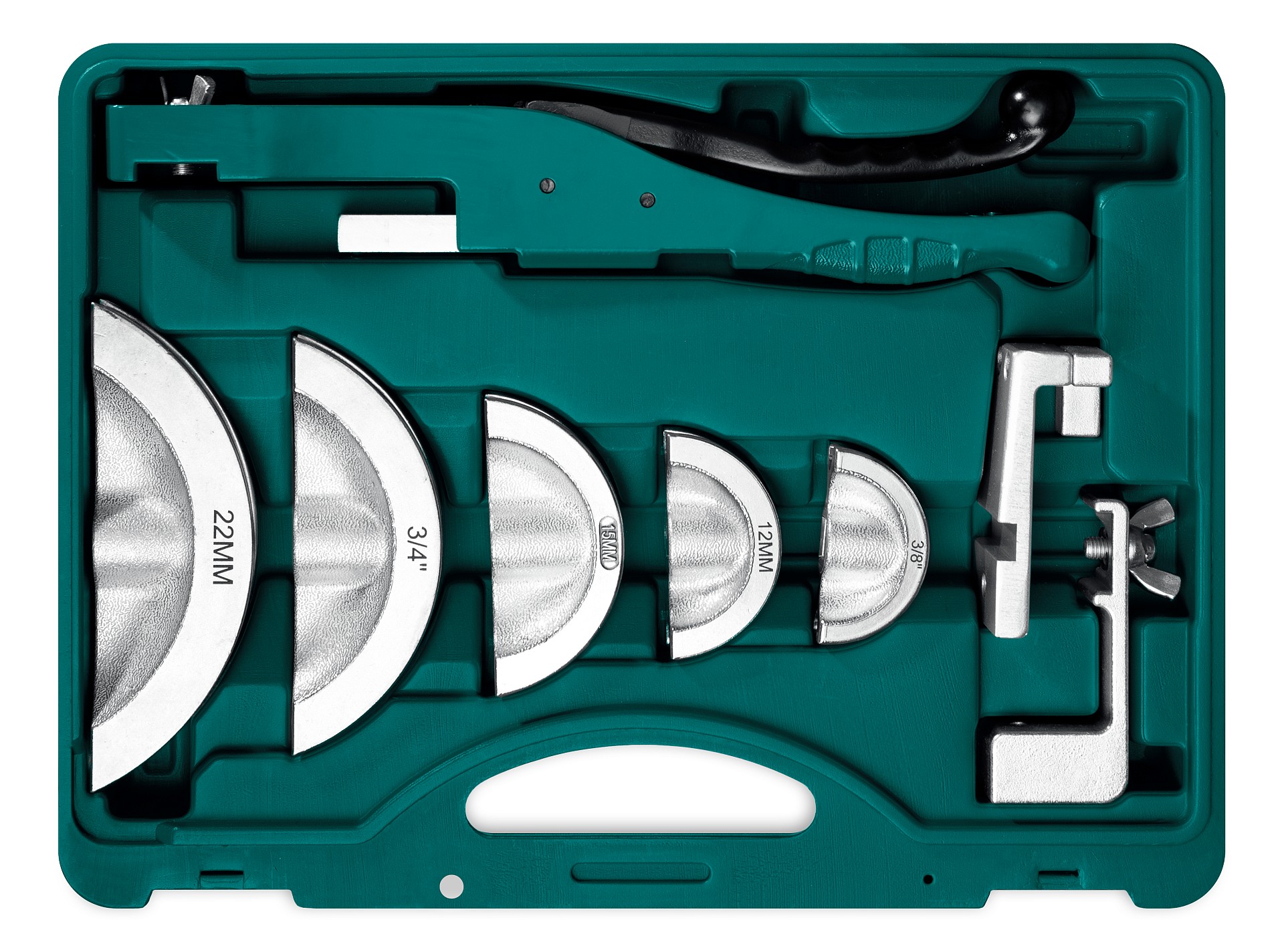 KRAFTOOL 19в1, 3/8 - 7/8”, 10 - 22мм, рычажный трубогиб арбалетного типа (23502-H9) — фото 5